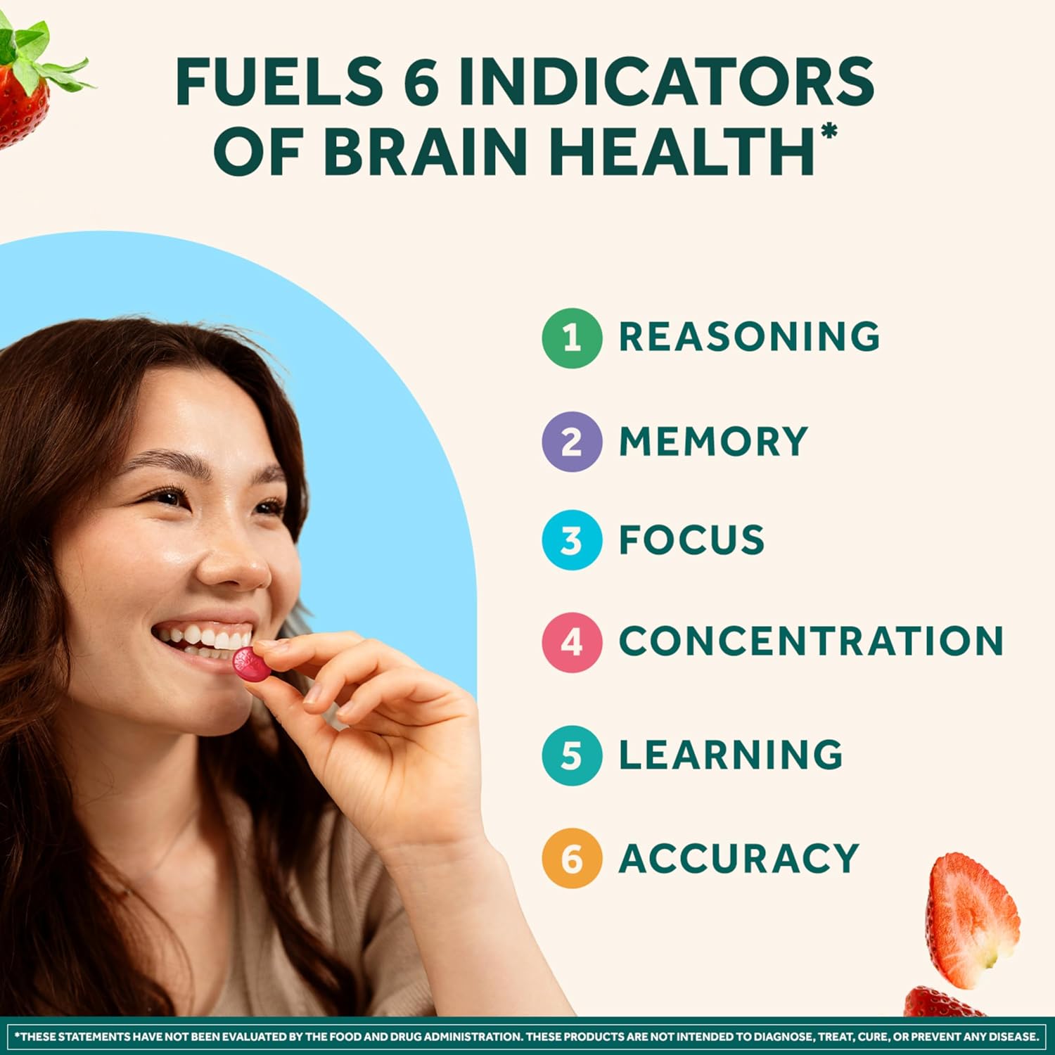 NEURIVA Plus Brain Supplements for Memory and Focus, Clinically Tested Nootropics Neurofactor and Phosphatidylserine with Vitamin B12, Vitamin B6
