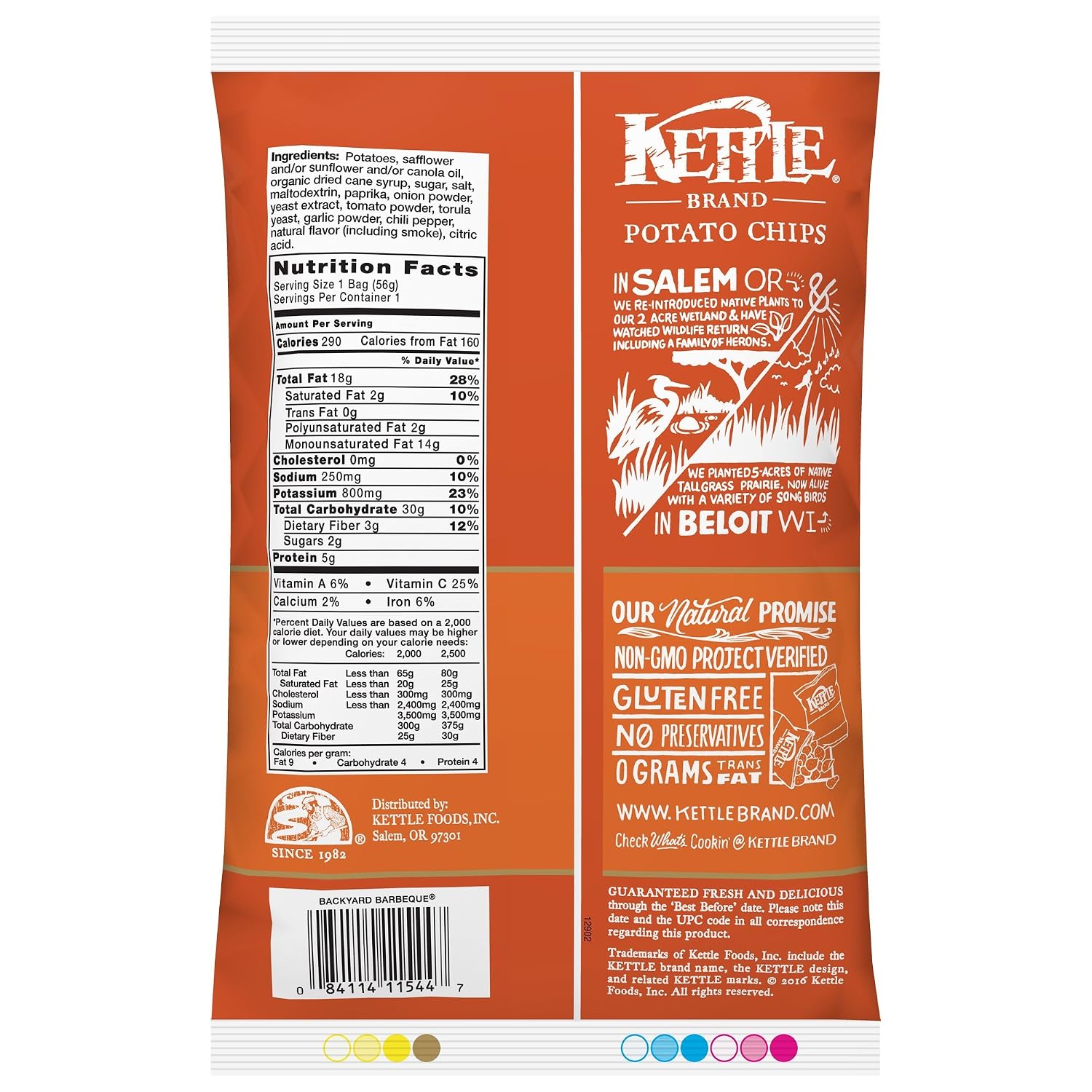 Kettle Foods Chip Potato Nat Jalapeno, 5 oz