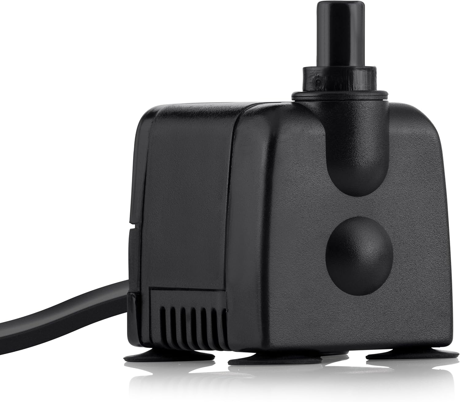 Alpine Corporation Outdoor Decor Power Head Pump for Small to Medium Fountains, Statuary, and Birdbaths with Moving Water