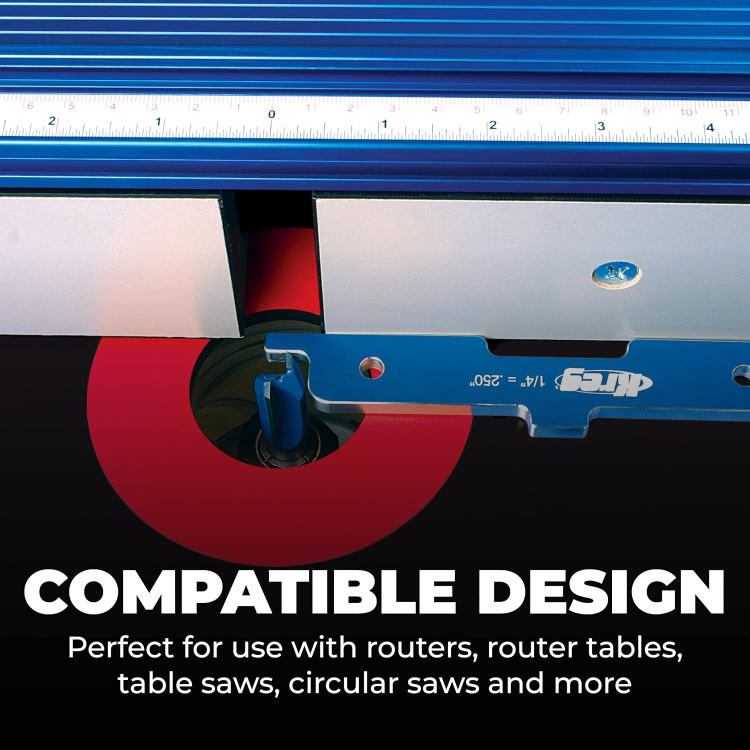 Kreg PRS3400 Precision Router Table Set Up Bars, Set of 7