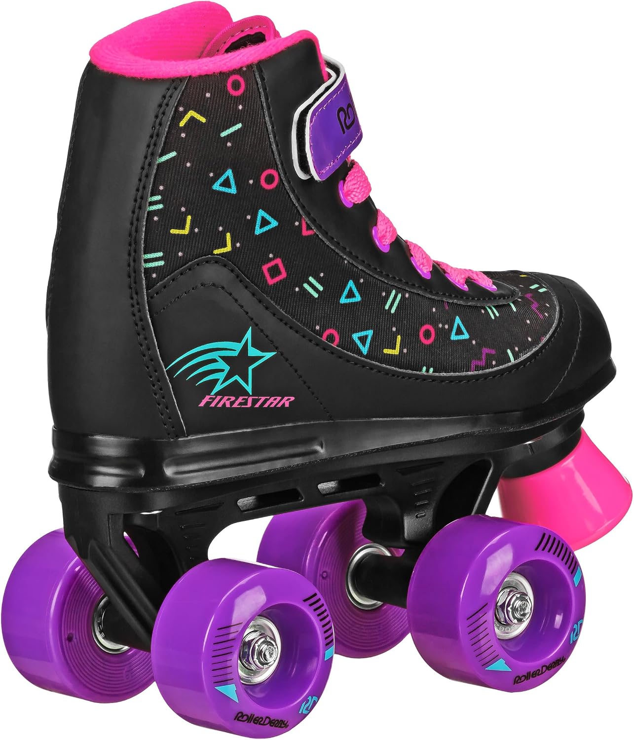 Roller Derby Firestar Youth Skates for Girls, Boys, Beginners, Kids