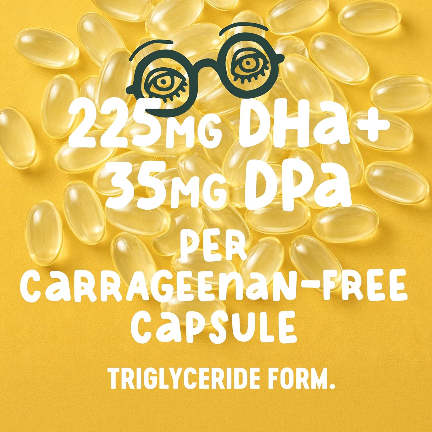 Freshfield Vegan Omega 3, Algae (Algal) Oil, Fish Oil Free Company, Third Party Tested, Carrageenan Free, DHA Supplement w/DPA, Plant Based Omega. Supports Heart, Brain, Joint Health. Lemon Scent
