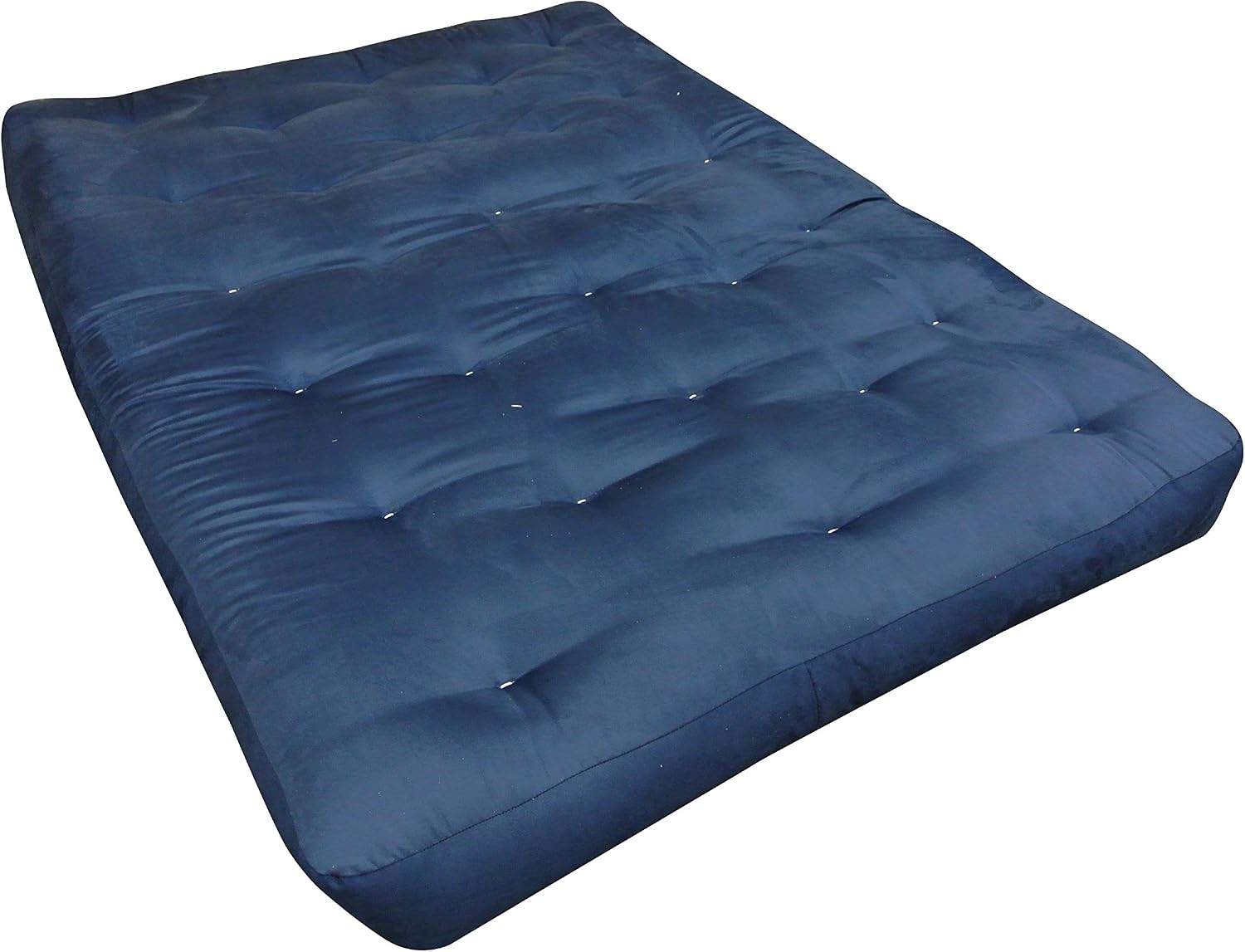 Gold Bond 8" Double Foam & Cotton Futon Mattress, Sage Microfiber, Full, Green