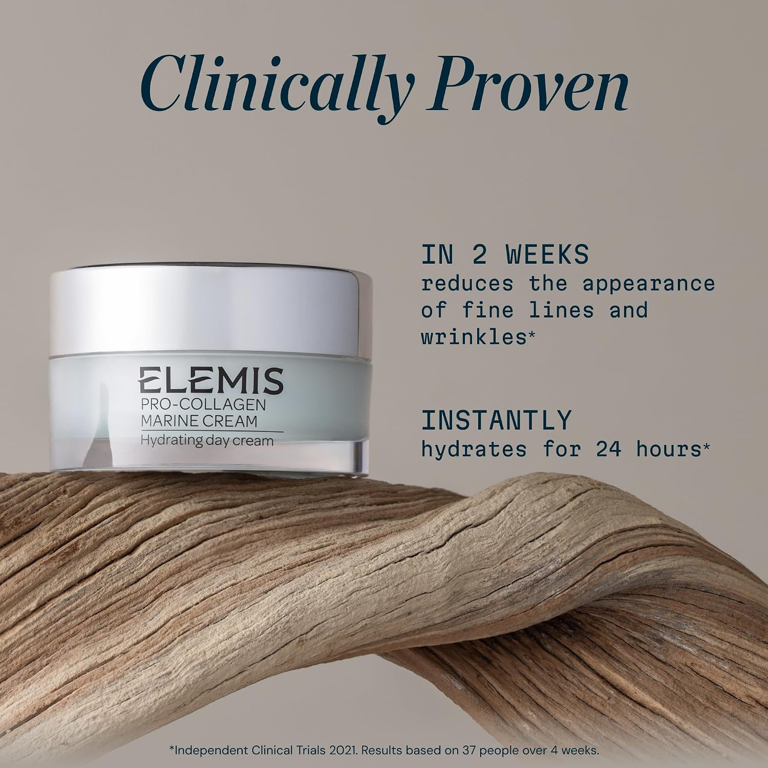 ELEMIS Pro-Collagen Marine Cream, Lightweight Anti-Wrinkle Daily Facial Moisturizer