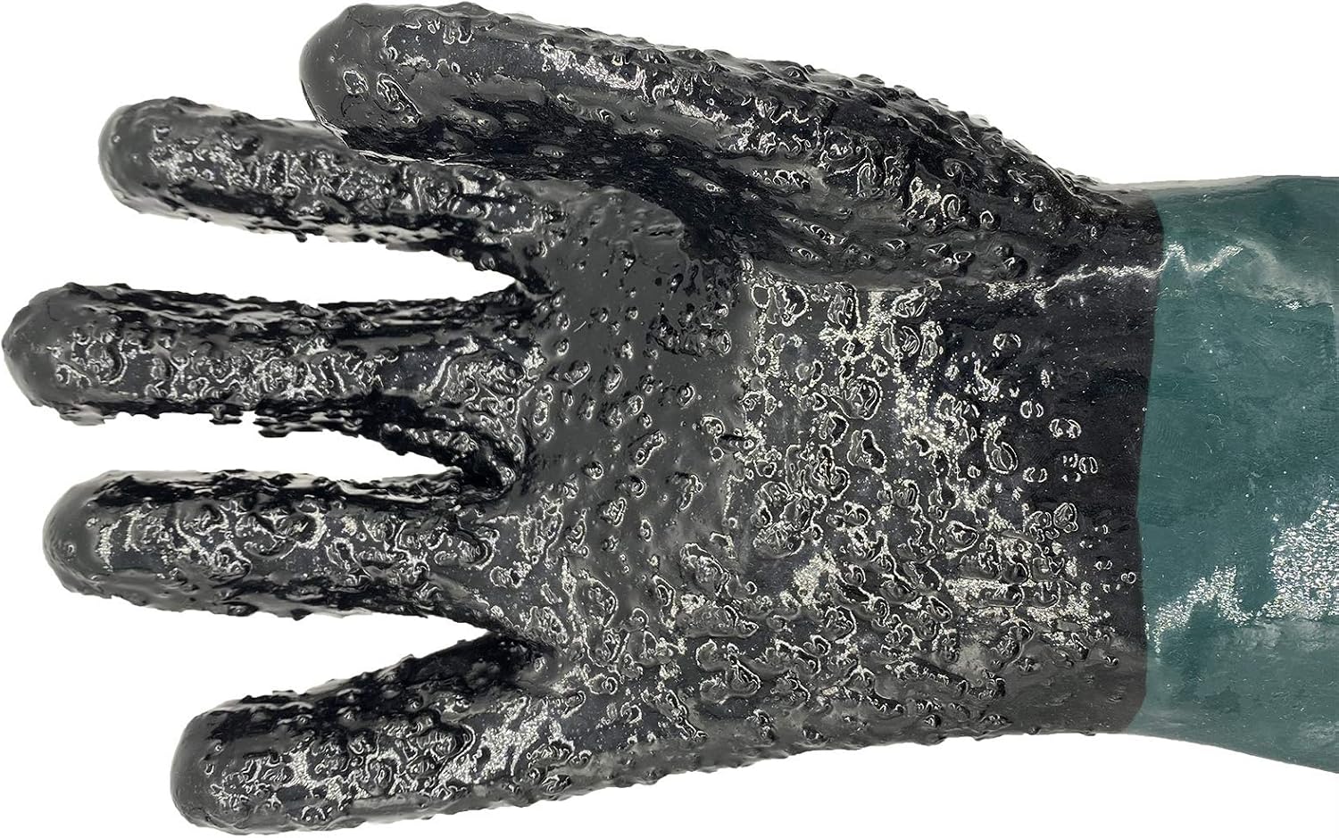 Rubber Sandblaster Gloves for Abrasive Blasting be Used on Sandblast Cabinet Sand Blasting Gloves With Particle