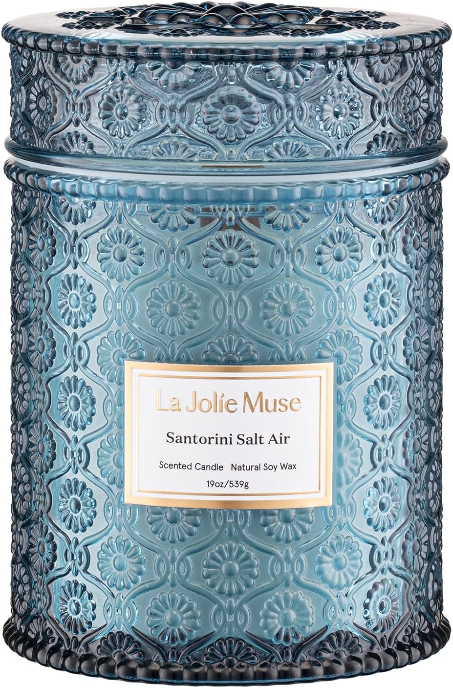 LA JOLIE MUSE Starlit Fir Pine Scented Candles for Home,19 oz Natural Soy