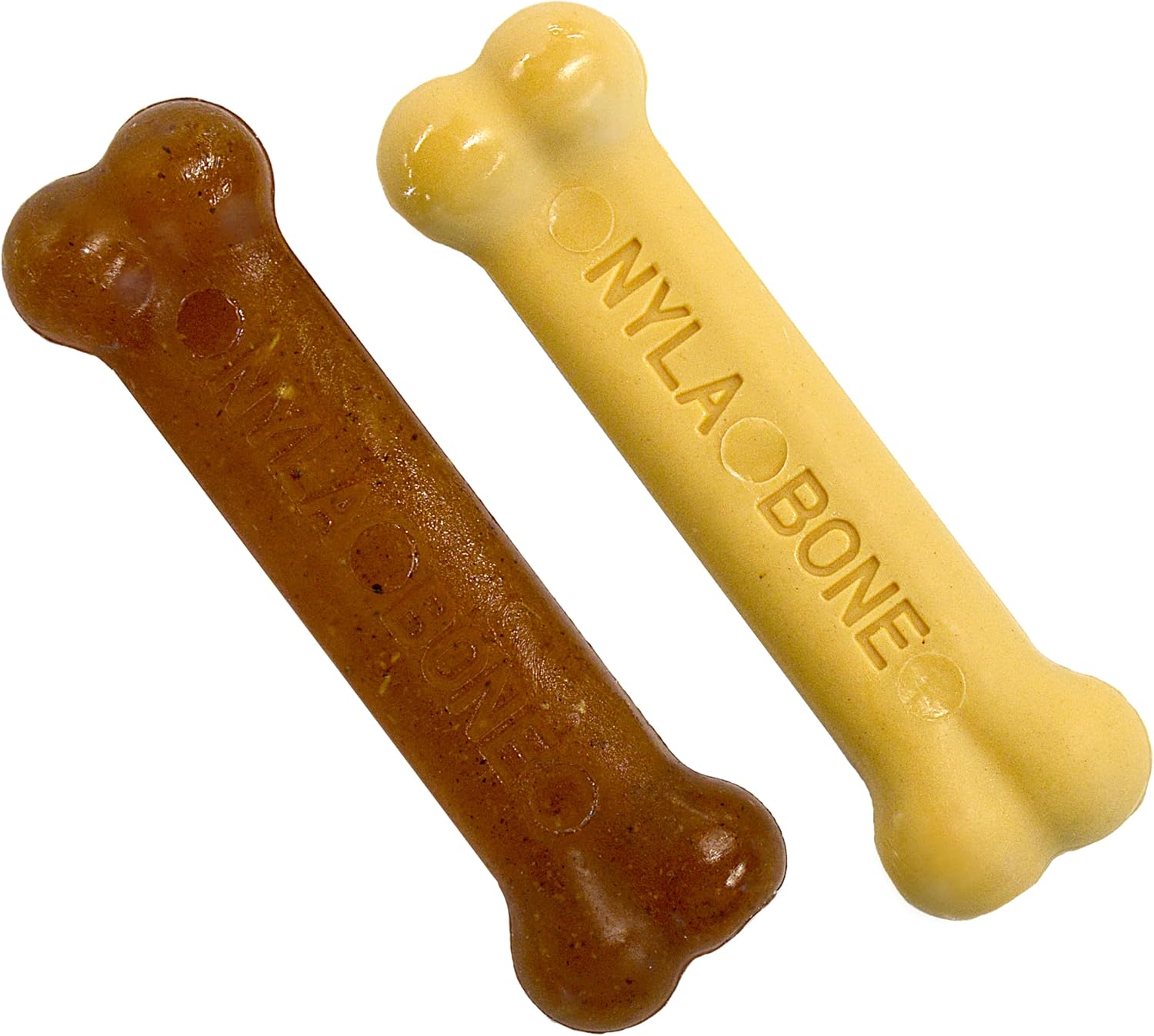 Nylabone Puppy Chew Teething Ring Bone Dog Toy, Chicken Flavor, X-Small | Soothing teething toys for puppies, puppy enrichment, & teething relief, freezable for added comfort, dogs up to 15 lbs