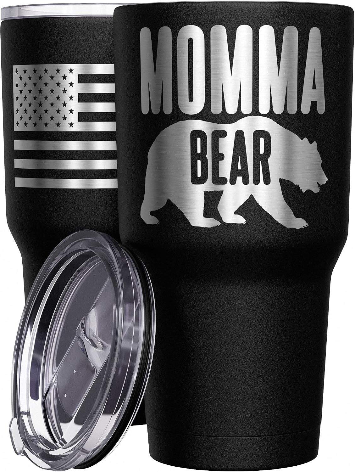We The People Holsters - 1776 Betsy Ross Flag - Betsy Ross Mug - American Flag Coffee Travel Mug - American Flag Tumbler - Double Insulated Tumbler - 30 oz