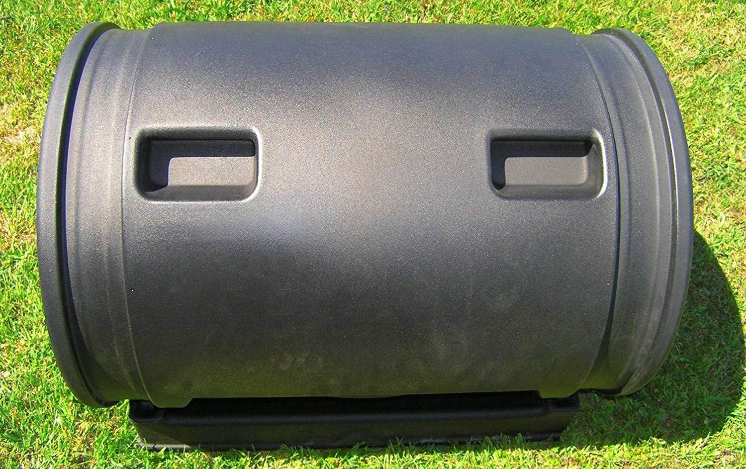 Compost Wizard Jr. Tumbler, 7 Cubic Foot Capacity | Large Rotating Composter Bin, Holds 50 Gallons - Single Chamber Compost System for Gardening, Yard