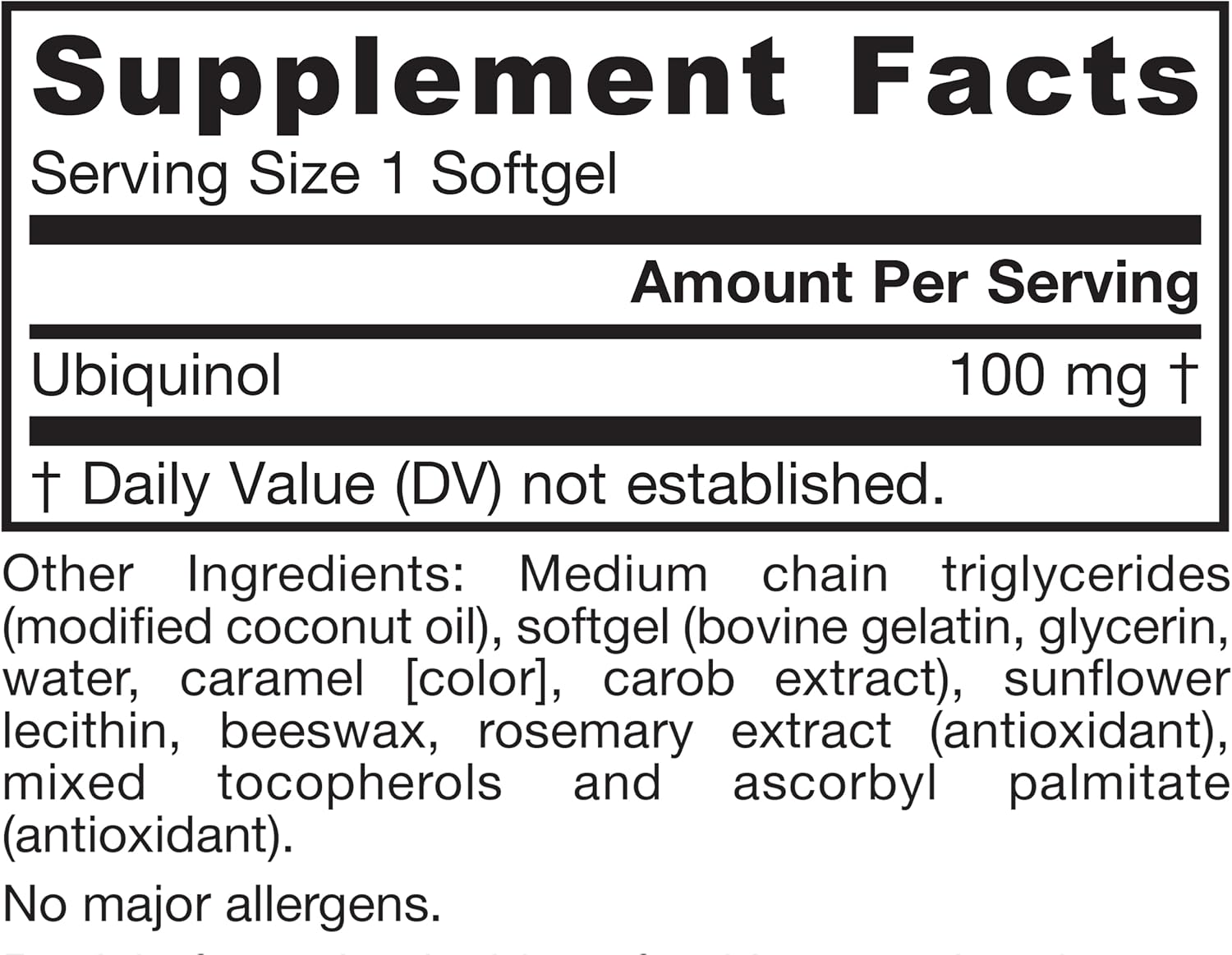 Jarrow QH-Absorb Ubiquinol 100mg CoQ10, Heart Health, 120 Softgels | High Absorption, Supports Mitochondrial Energy Production & Healthy Cardiovascular Function, Dietary Supplement
