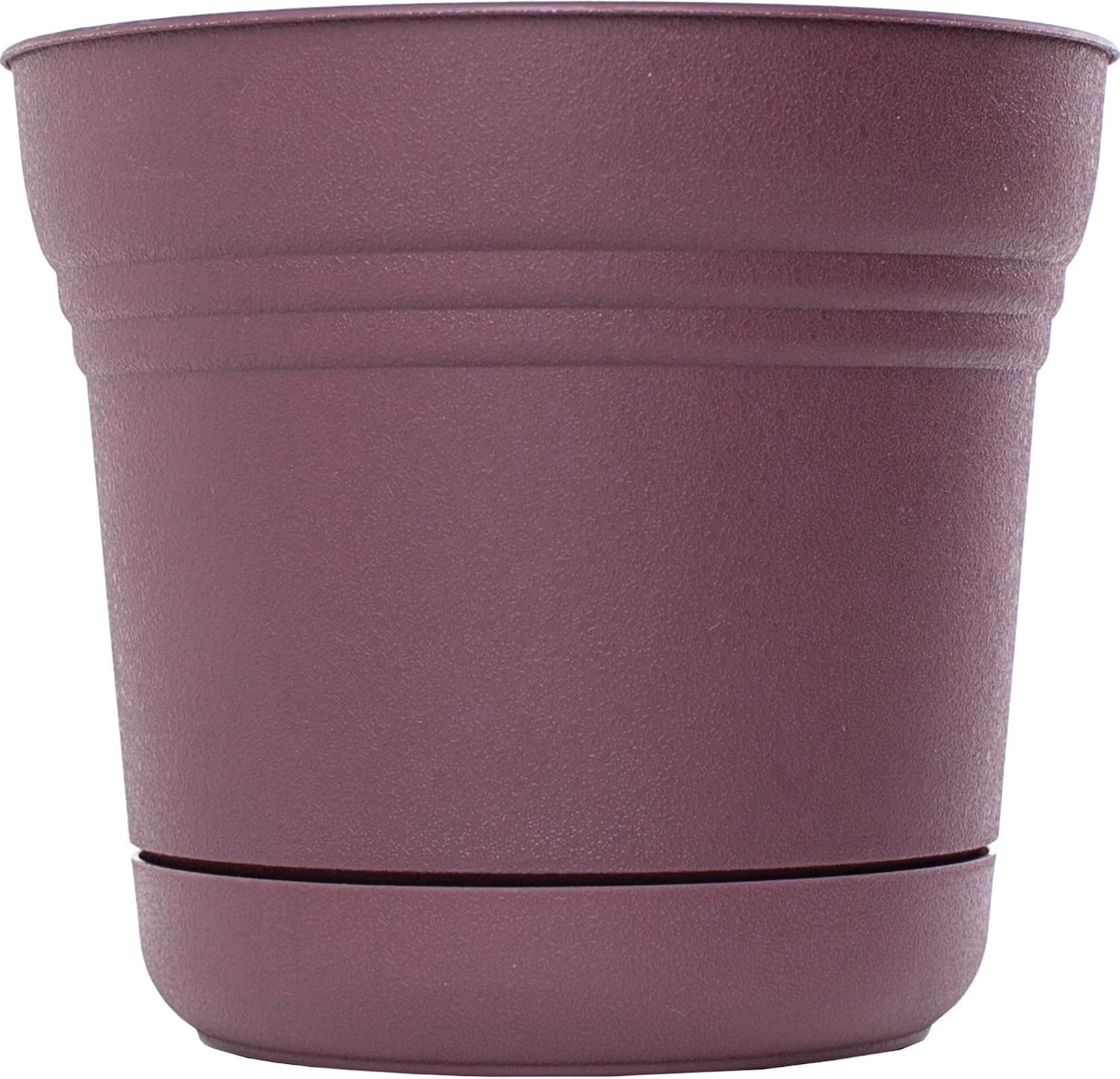 Bloem Saturn Planter with Saucer, 10", Calypso (SP1027)