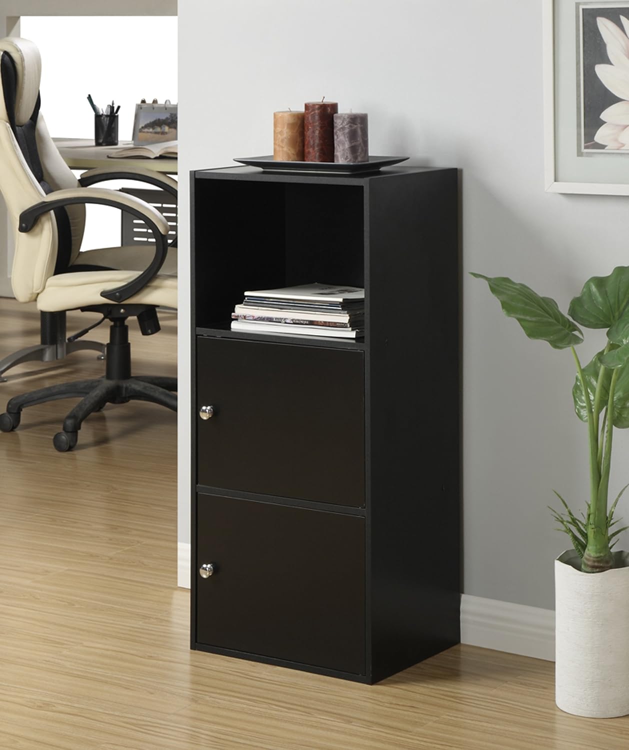 Convenience Concepts Xtra Storage 2 Door Cabinet, White (151187W)