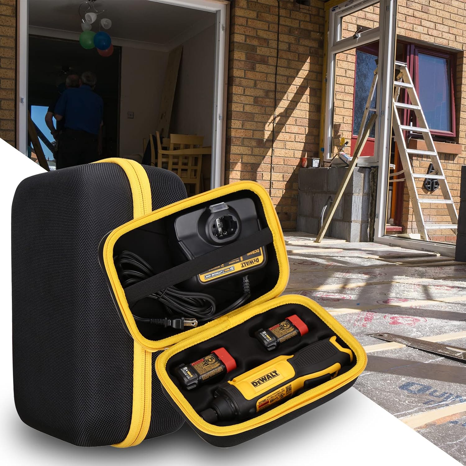 Hard Portable Case Fits for DEWALT DCF682N1 8V MAX Cordless Screwdriver Kit, Not for the DEWALT (DCF680N2), Case Only