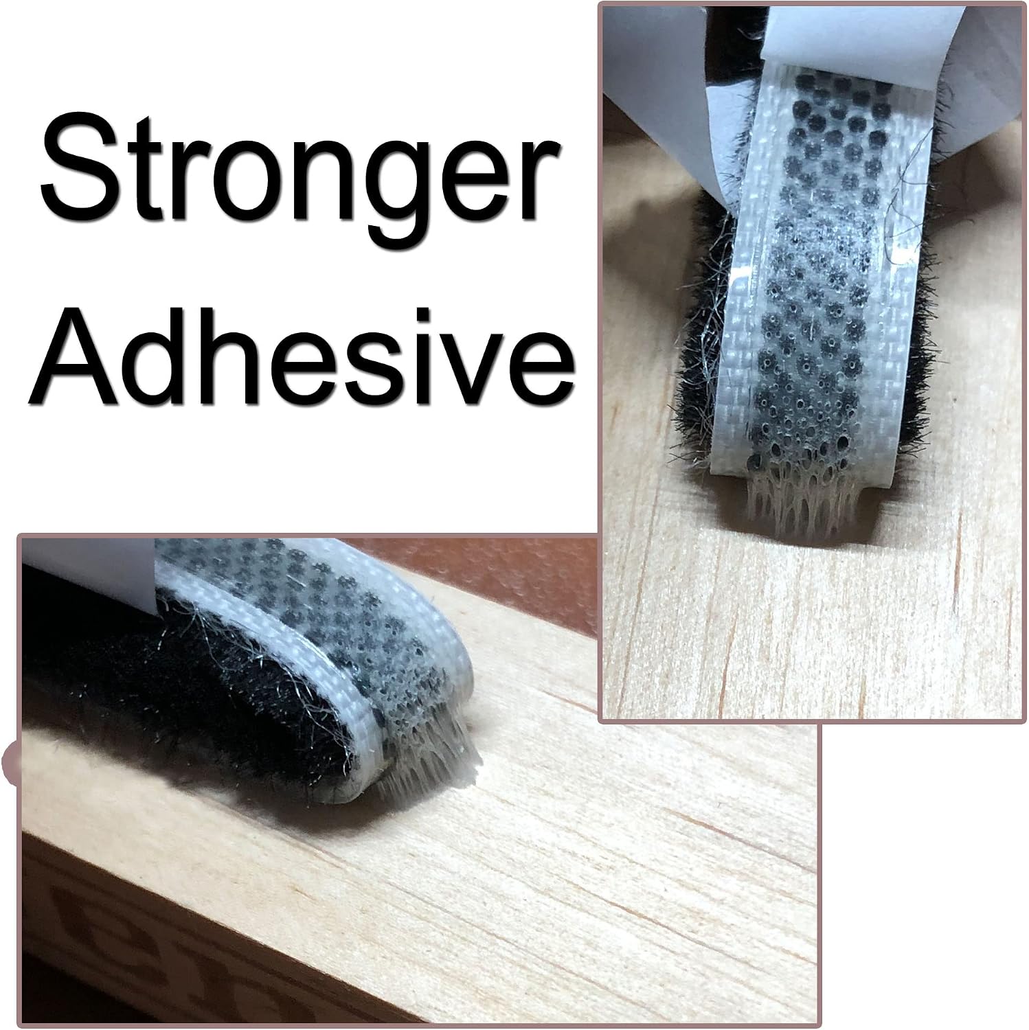 Self-Adhesive Pile Weather Stripping Seal for Sliding Windows and Door Frames, 16.5ft x 11/32 inch, Grey