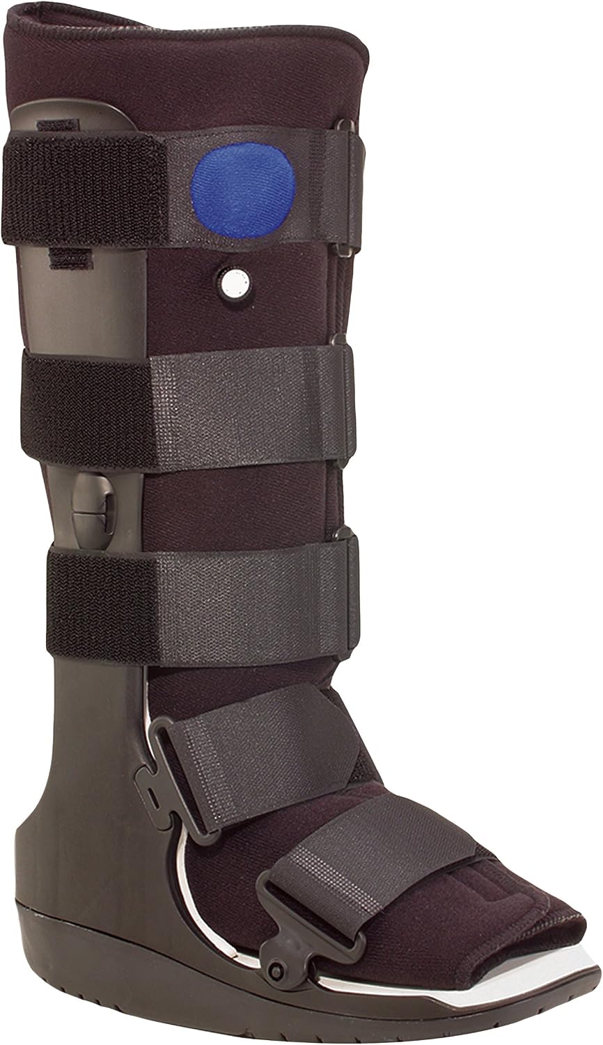 OTC Walker Boot Delux Short Low Top Leg Cast, Black, X-Small