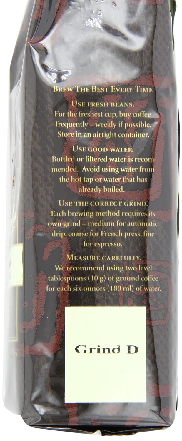 Peet's Coffee, Dark Roast Ground Coffee, 100% Arabica Coffee - Major Dickason's Blend 18 Ounce Bag