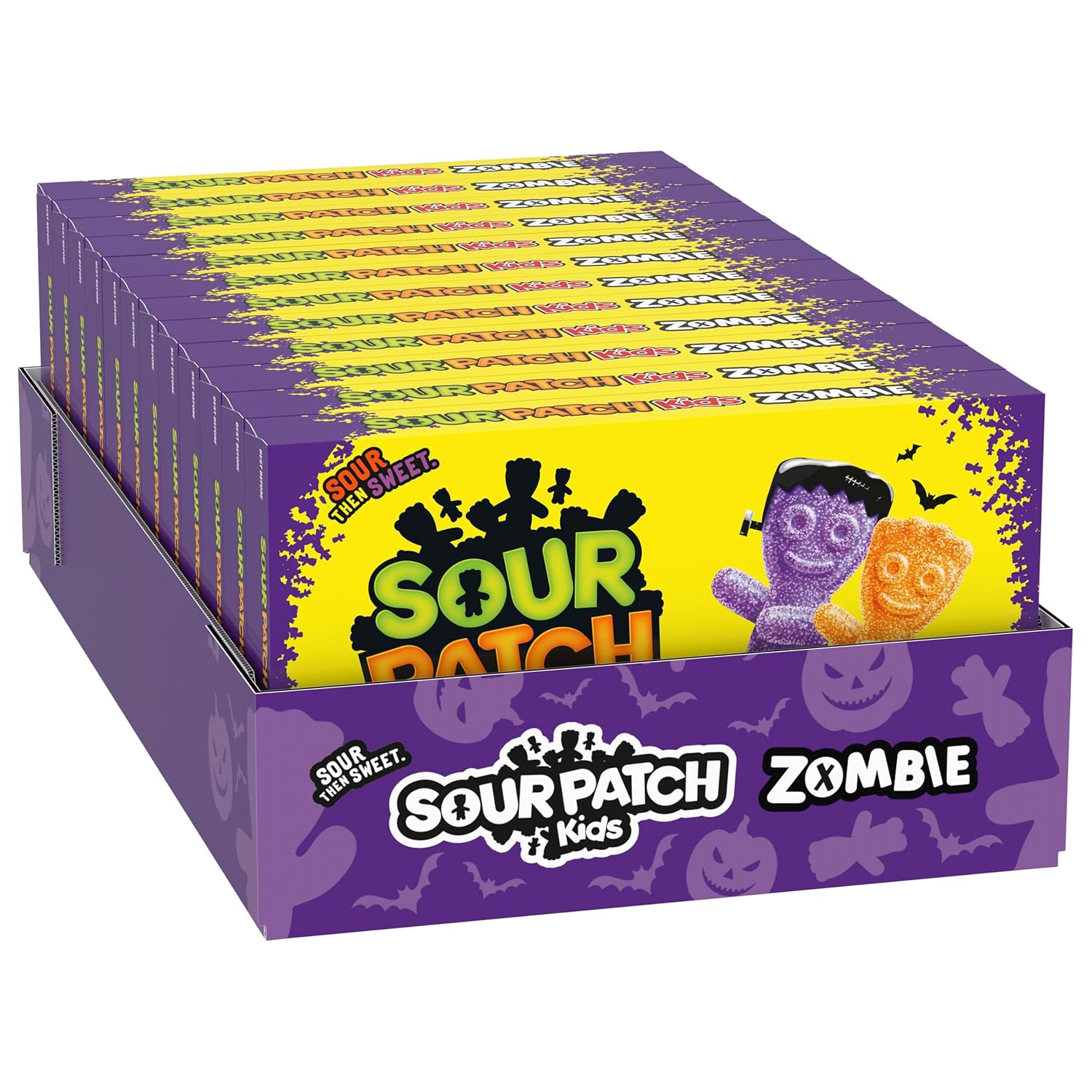 SOUR PATCH KIDS & SWEDISH FISH Soft & Chewy Gummy Candy Variety Pack, 15 ct