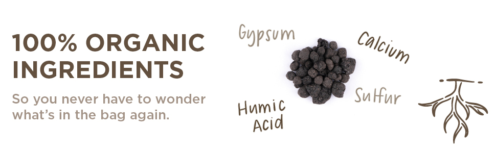 100% Organic Ingredients