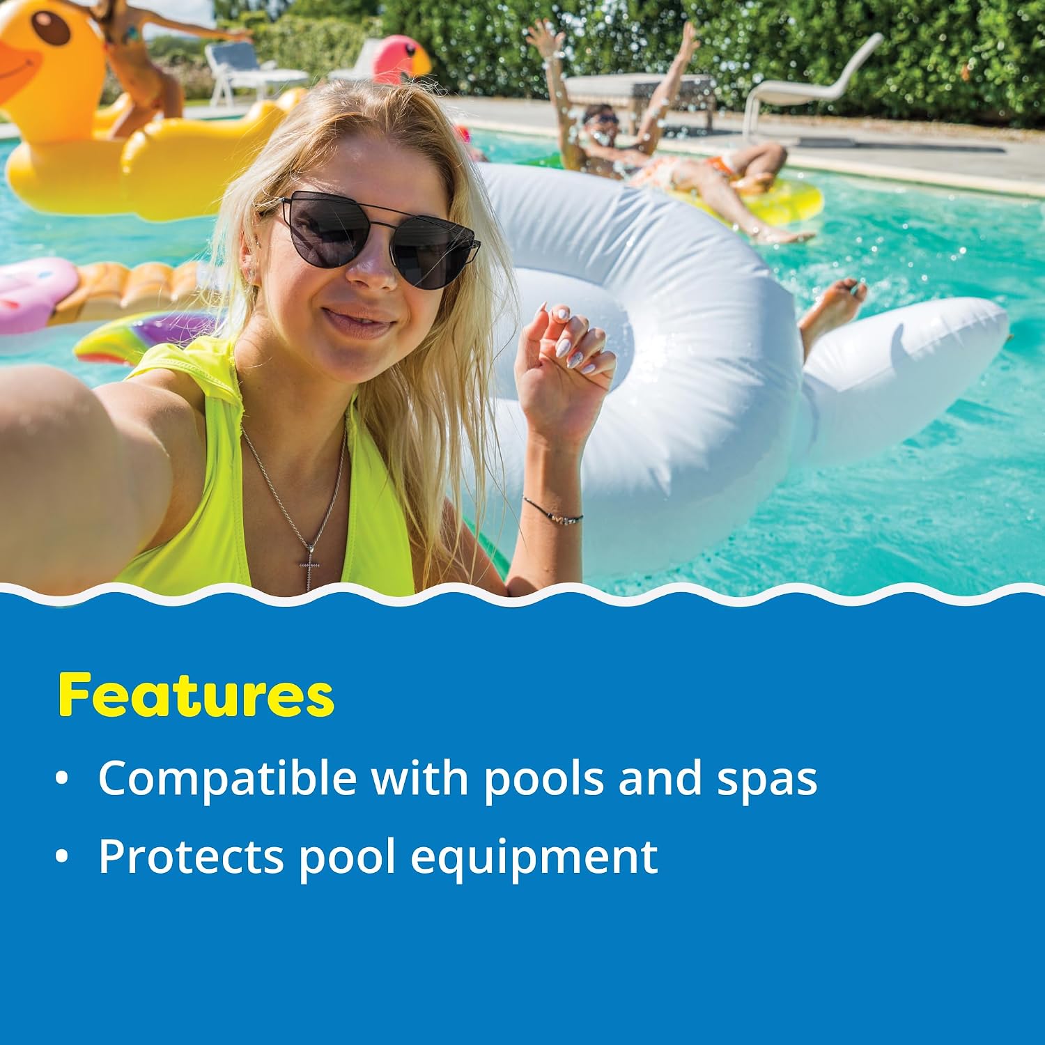 In The Swim pH Reducer for Swimming Pools, Spas, and Hot Tubs - 30 Pounds | Lowers Alkalinity - Prevents Cloudy Water - Balances Water - 90% Sodium Bisulfate