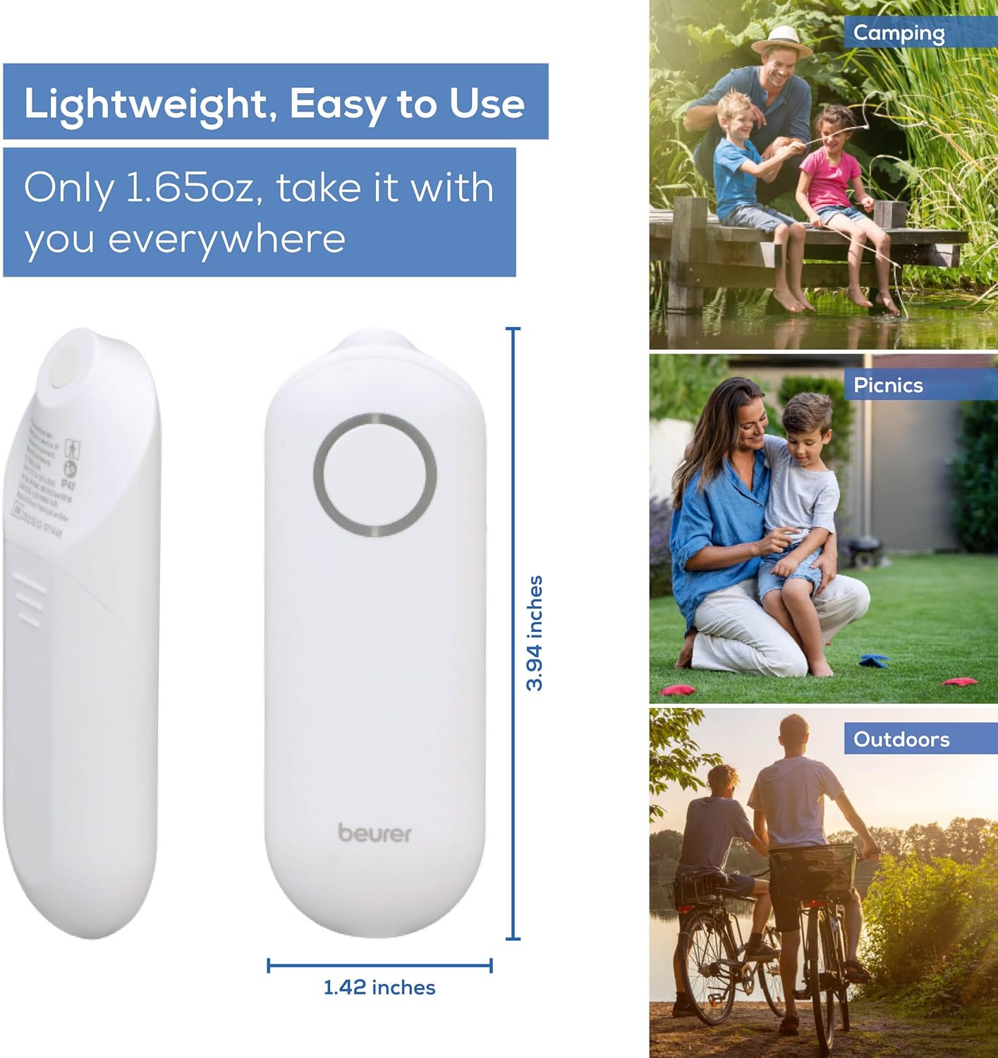Beurer BiteX Original Insect Sting & Bite Relief BR60, Chemical-Free