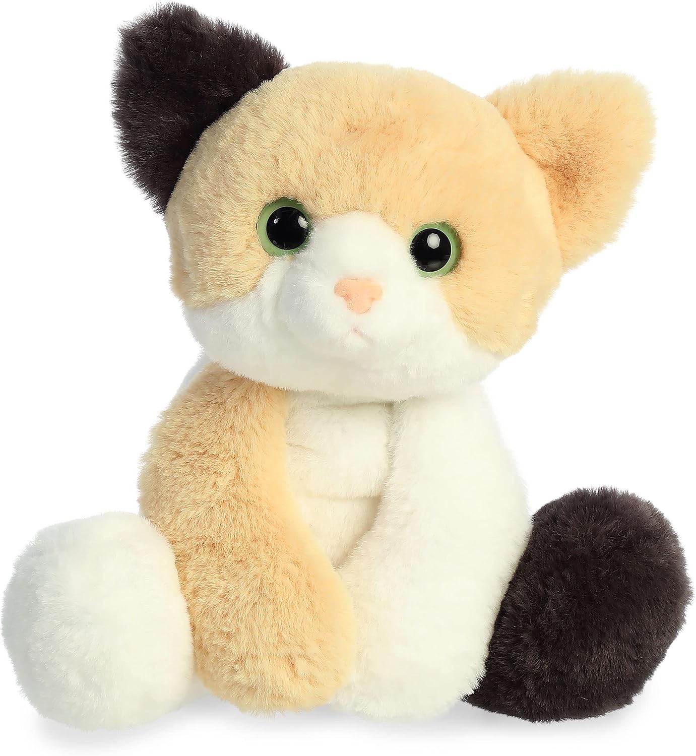 Aurora Flopsie 12" Dolly Adorable Stuffed Animal | Lifelike animal details in a relaxed resting pose