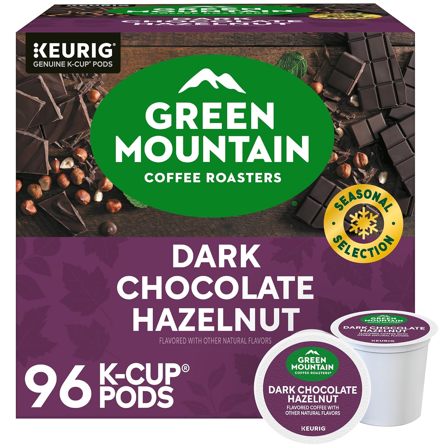 Green Mountain Coffee Roasters Island Coconut, Single-Serve Keurig K-Cup Pod, Flavored Light Roast Coffee, 24 Count (Pack of 1)