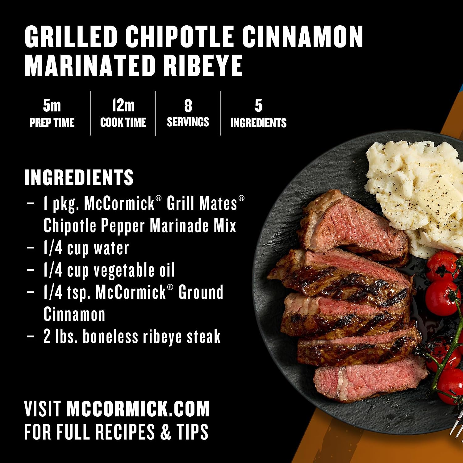 McCormick Grill Mates Chipotle Pepper Marinade Mix, 1.13 oz
