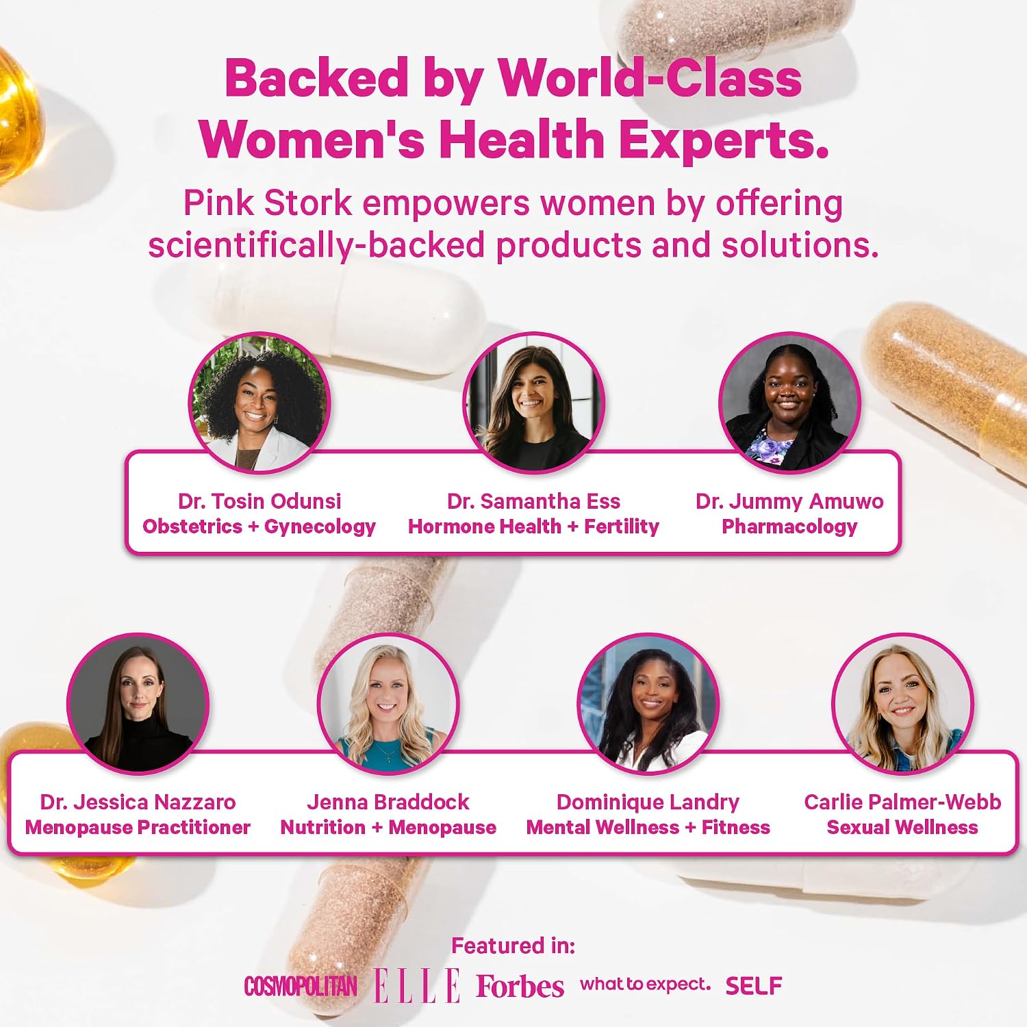 Pink Stork Total Glow Gummies for Women – 60 Berry Gummies