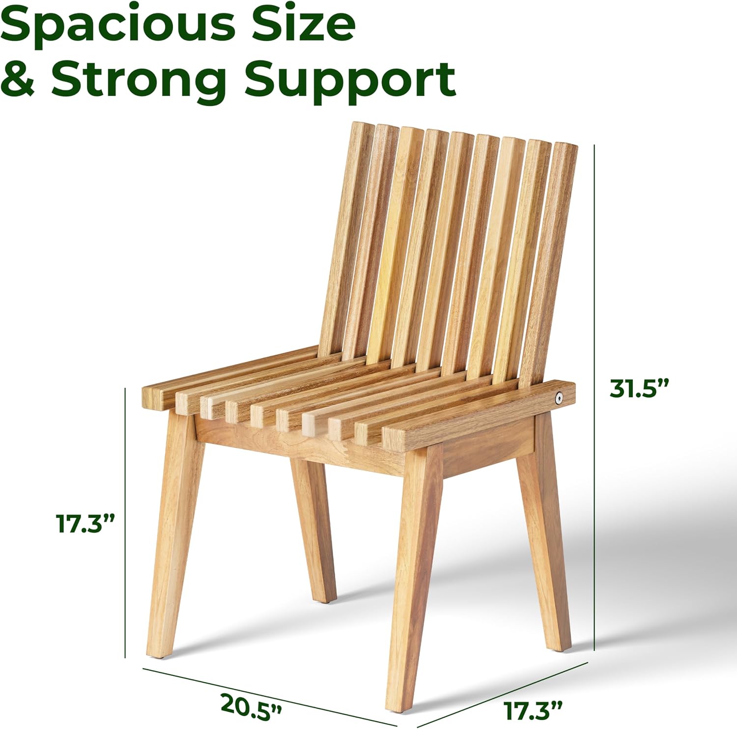Melino Wooden Bench Outdoor 47" Convertible Acacia Wood Bench, Solid Wood Indoor Patio Benches for Outdoors