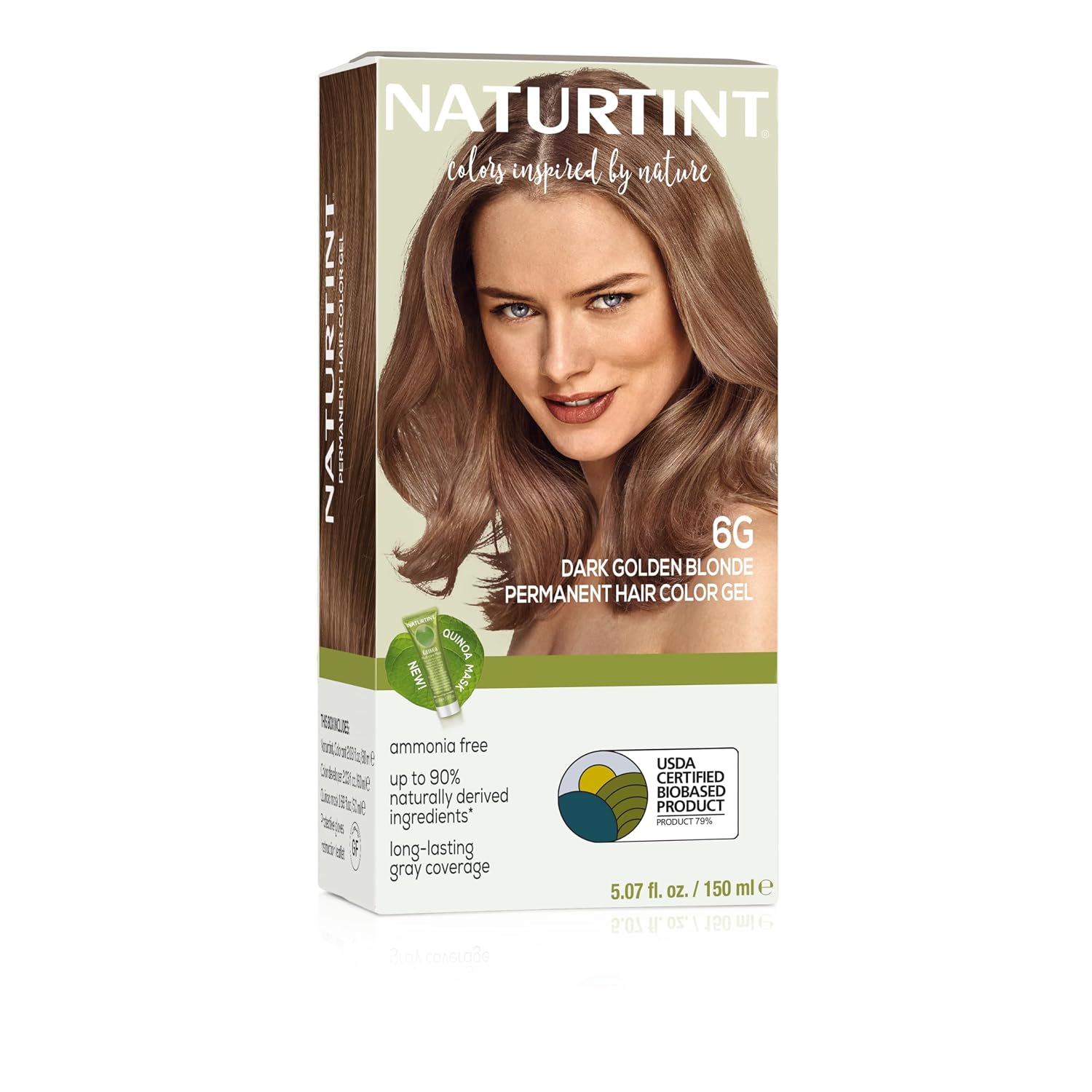 Naturtint 9N Honey Blonde Permanent Hair Color (Pack of 1), Ammonia Free, Vegan, Cruelty Free, up to 100% Gray Coverage, Long Lasting Results (Packaging may vary)