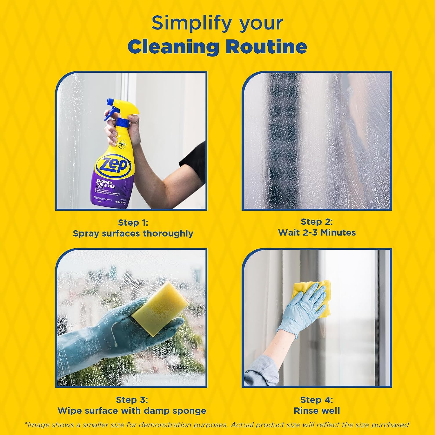 Zep Cleaner Shower/TUB/Tile 128 OZ ZUSTT128