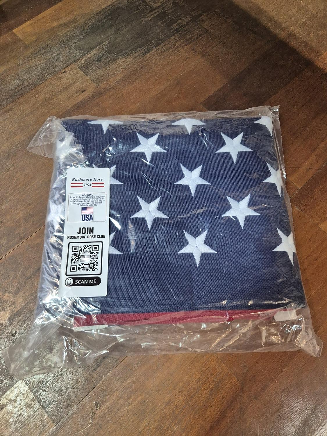 American Flag Made in USA | American Flags for Outside 3X5 | Premium US Flag 3X5 Heavy Duty Outdoor with Embroidered Stars and Sewn Stripes.