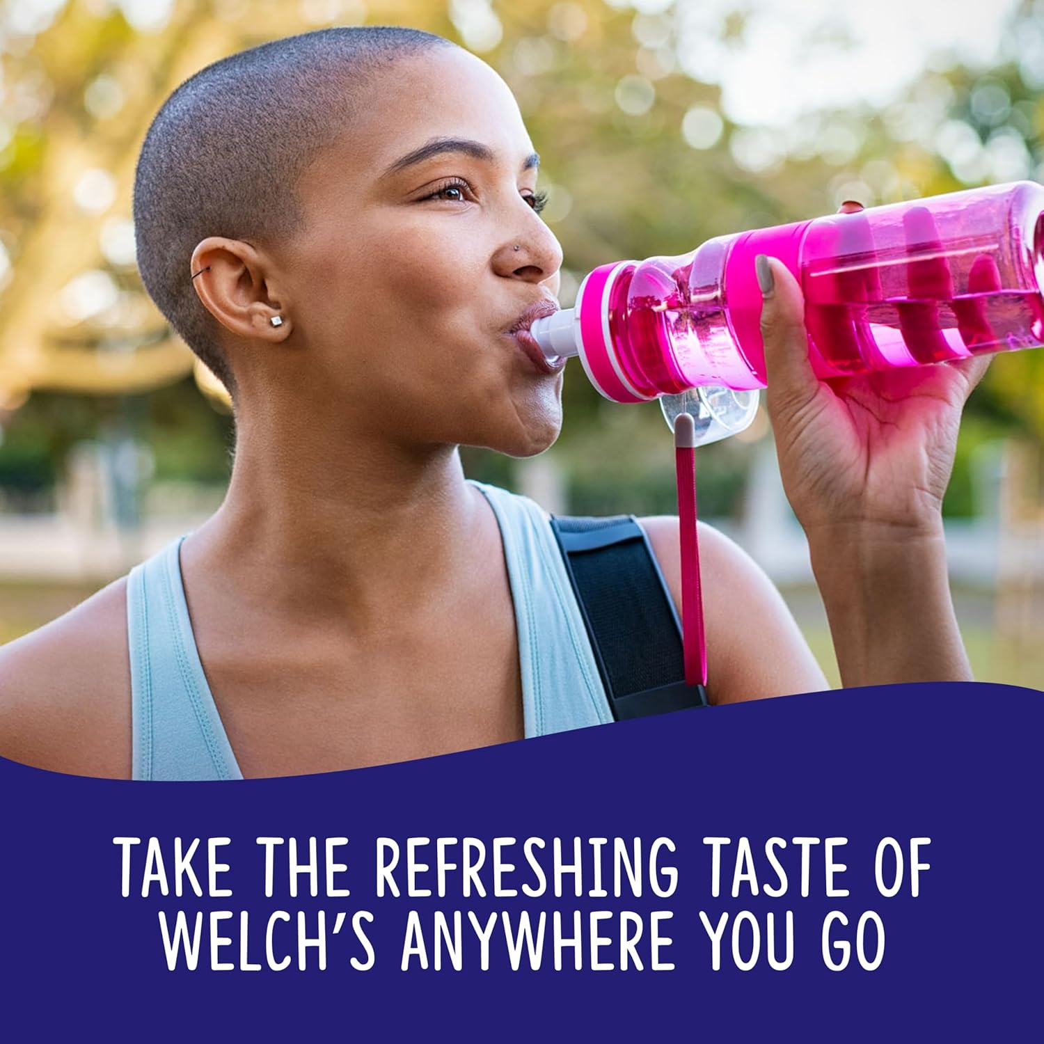 Singles To Go! Welch's Water Drink Mix, Grape, 72 Packets