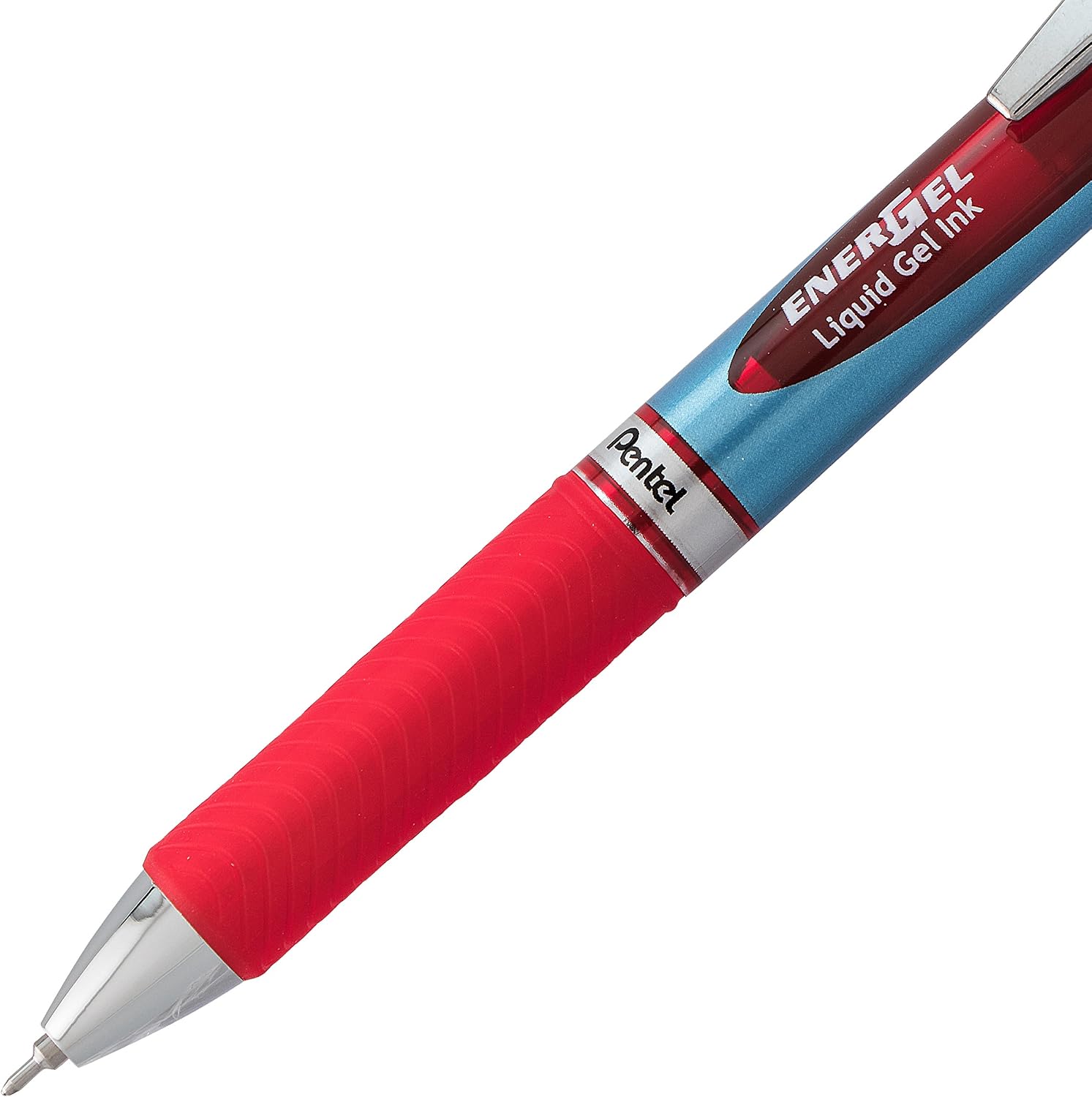 Pentel EnerGel RTX Retractable Liquid Gel Pen, (0.5mm), Fine Line, Needle Tip, Black Ink, Pack of 3 (BLN75BP3A)
