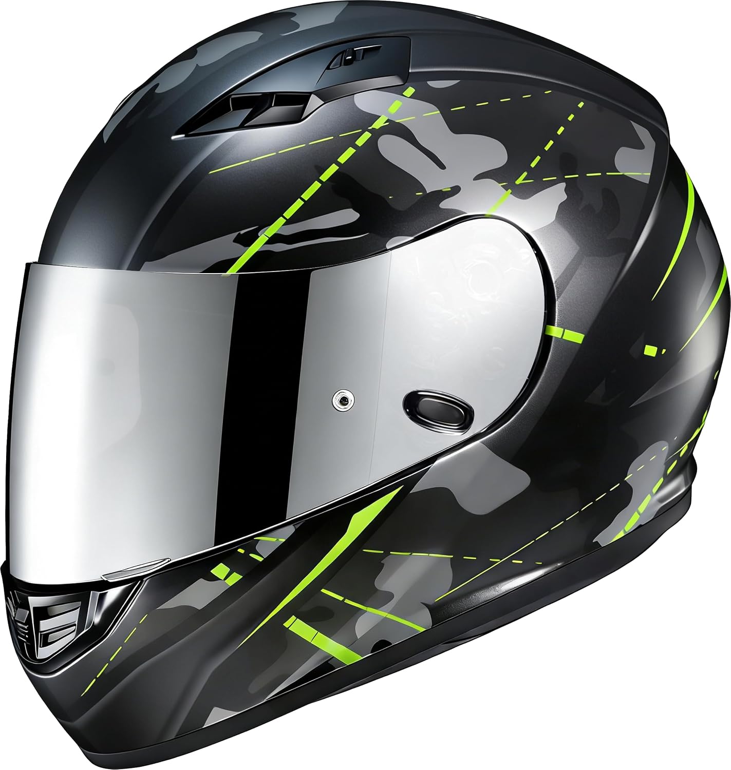 VCOROS Motorcycle Helmet Face Shield Visor Repalcement for HJ-09 CL-15 CL-17 CL-16 CL-SP AC-12 FS-10 CS-R1 IS-16 CS-R2 Shield (Smoke)