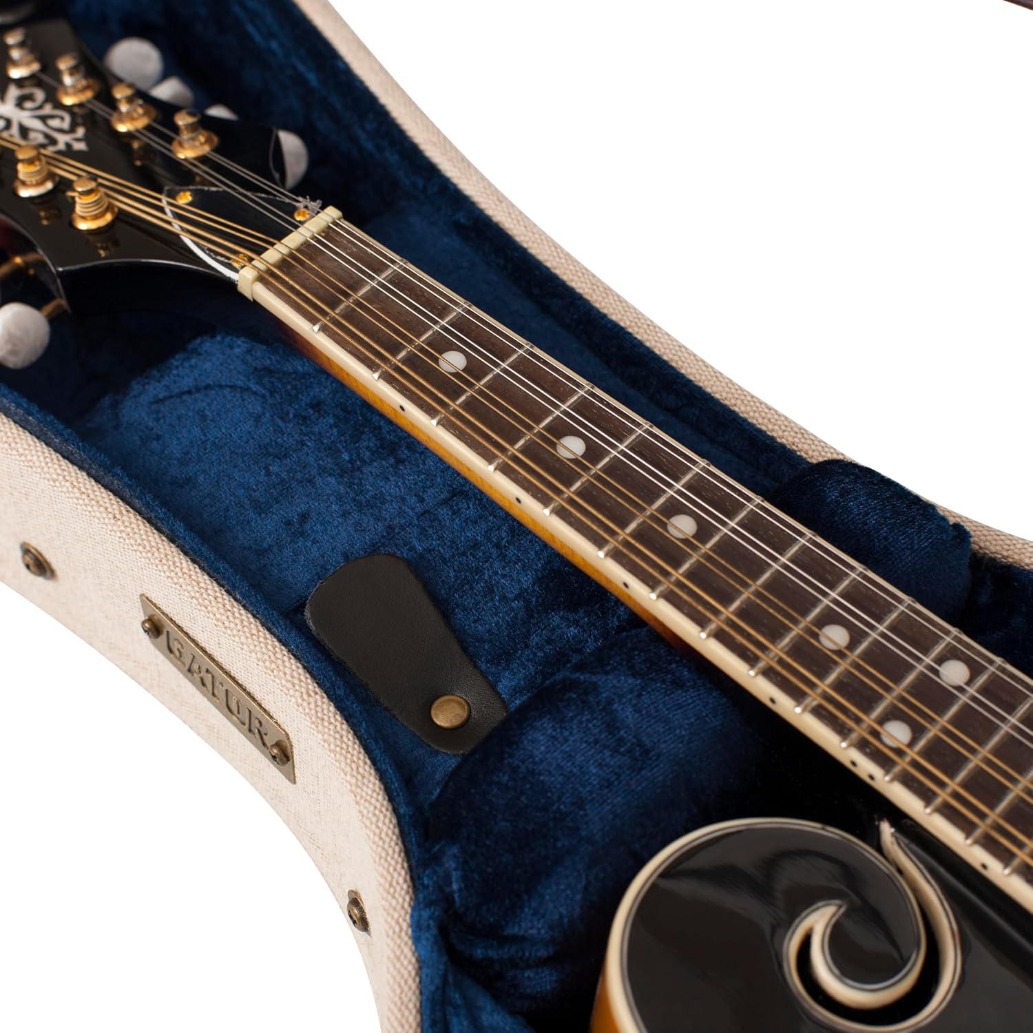 Gator Cases Journeyman Series Deluxe Wood Case for Resonator Style Acoustic Guitars (GW-JW RESO)