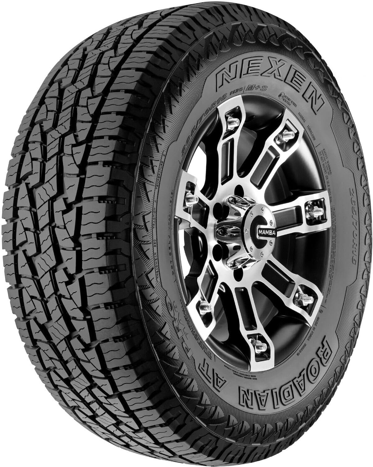 Nexen Roadian AT Pro RA8 All- Season Radial Tire-265/65R18 114S | Truck/SUV All Terrain All Weather Traction 114S Rated Standard Load Radial