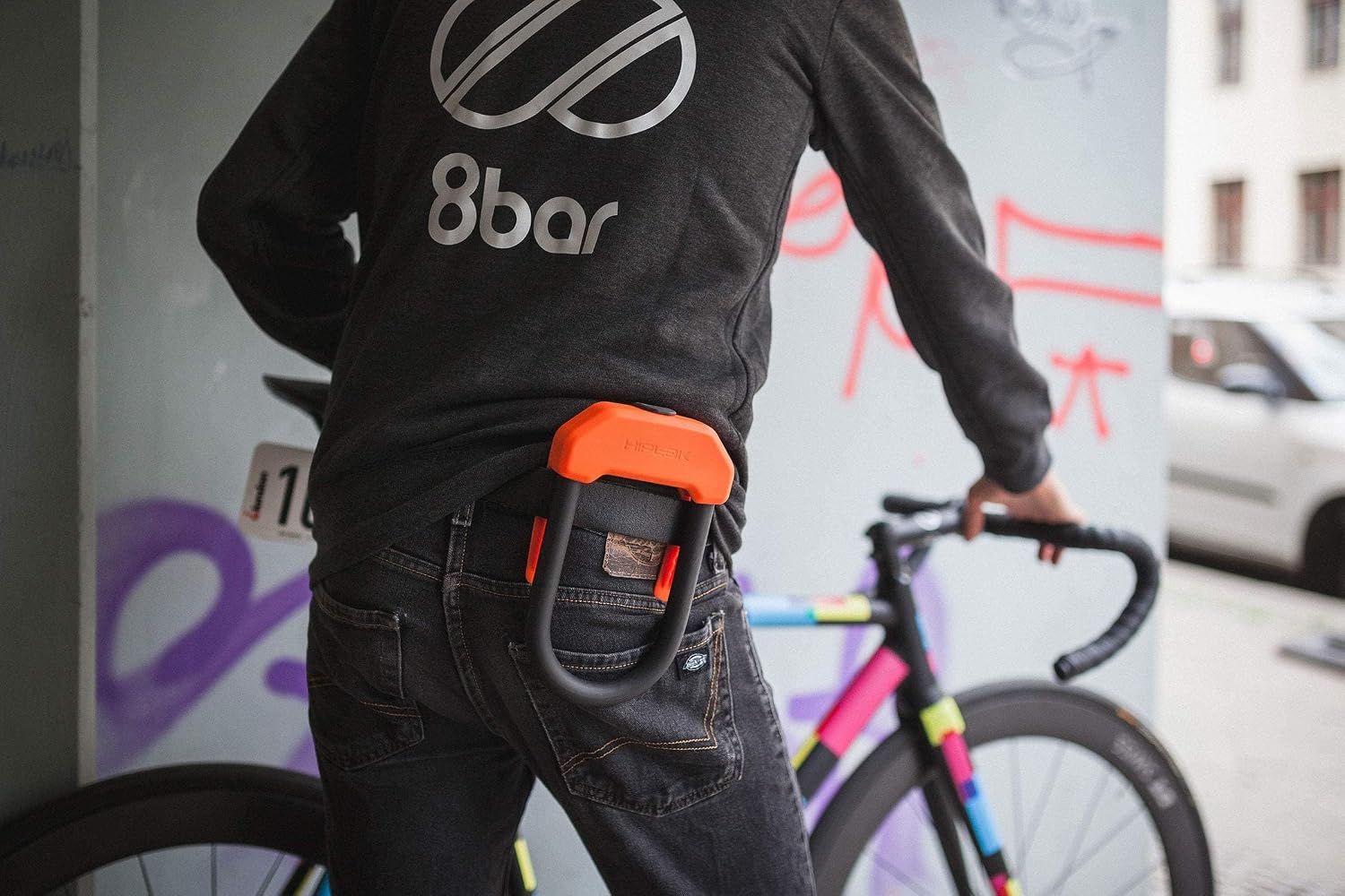 Hiplok DX: Maximum Security U Lock Bike Lock, E-Bike Lock