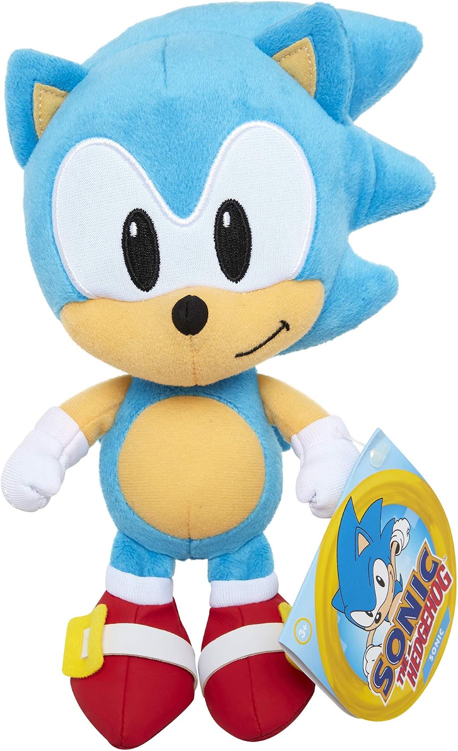 JAKKS Pacific Sonic the Hedgehog 7" Sonic Plush Figure