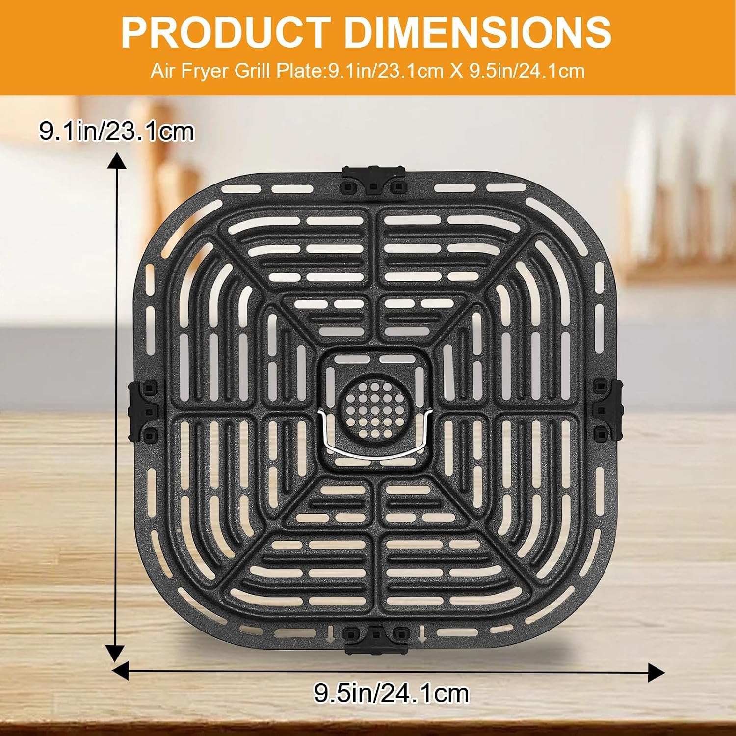 GXF Air Fryer Grill Pan for Instant Pot Vortex Plus 6 in 1 5.7QT 6 QT Gourmia GAF735 6 QT Air Fryer