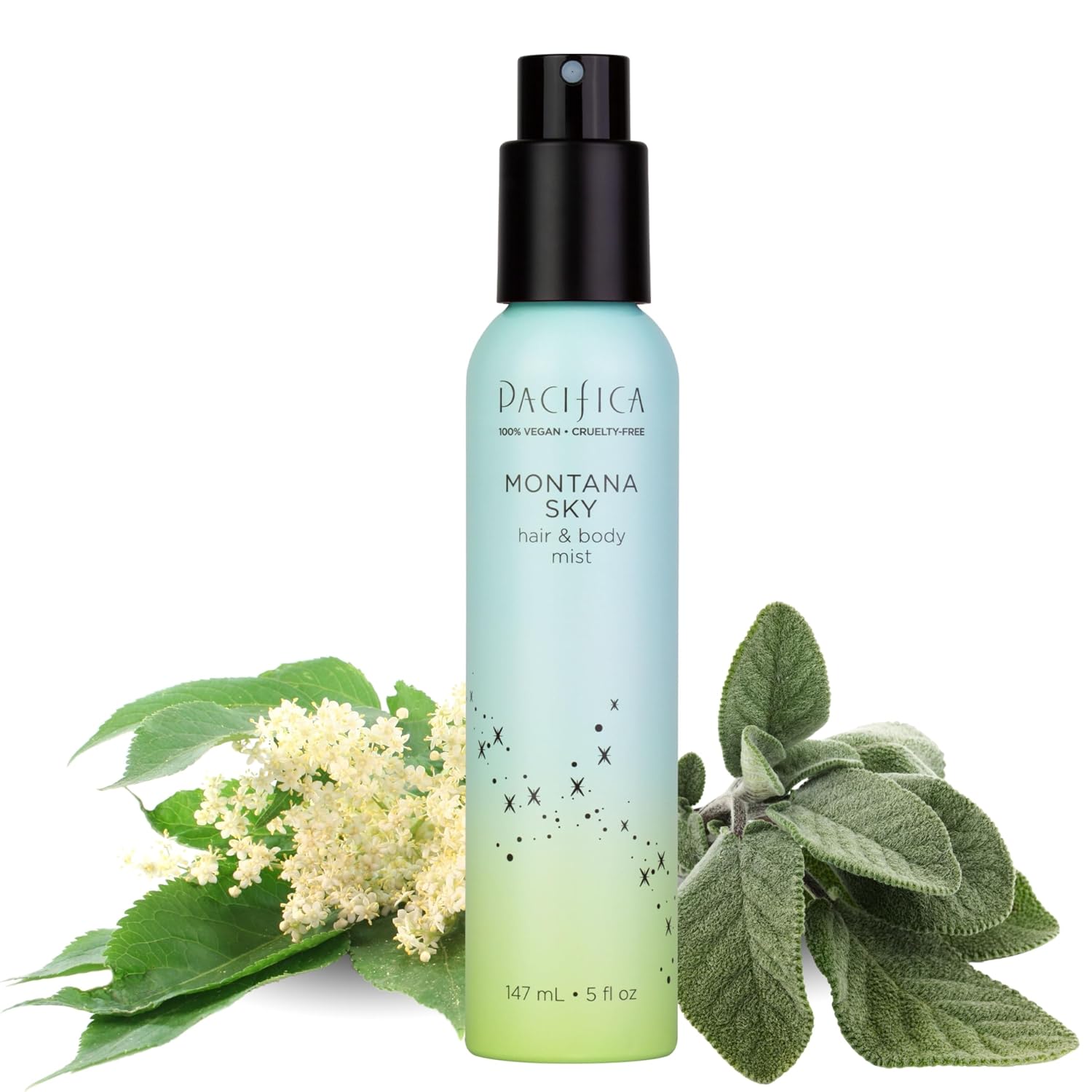 Pacifica Island Vanilla Hair Mist Perfume and Full Body Spray for Women - Fragrance Spray for A Mood-Lifting Experience, Paraben-Free, Clean Beauty No Alcohol, Vegan & Cruelty-Free, 6 oz oz