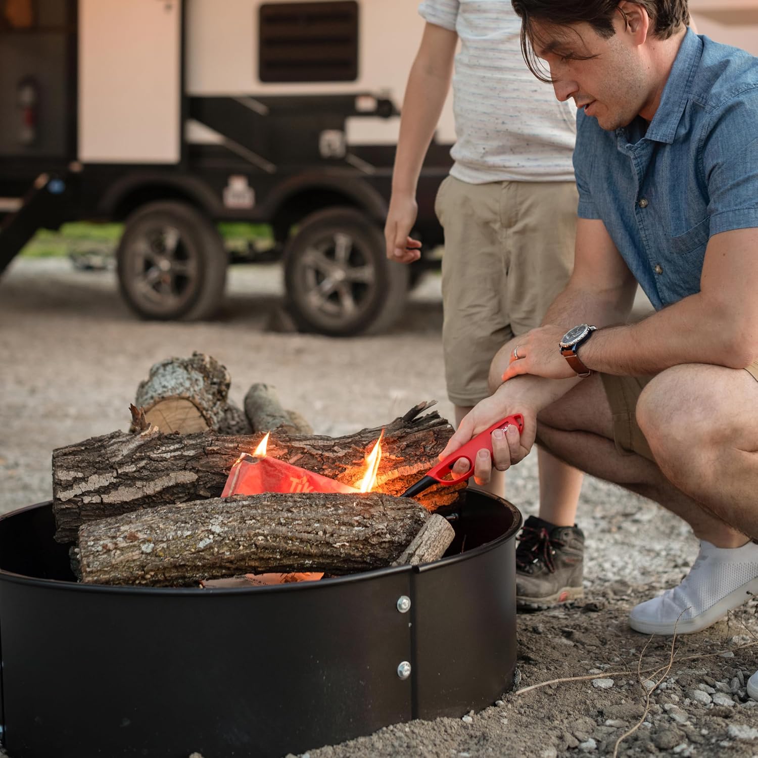 Tiki Fire Starter 10-Pack – Easy-to-Use Wood Pellet Fire Starters for Smokeless Outdoor Fire Pits & Indoor Fireplaces