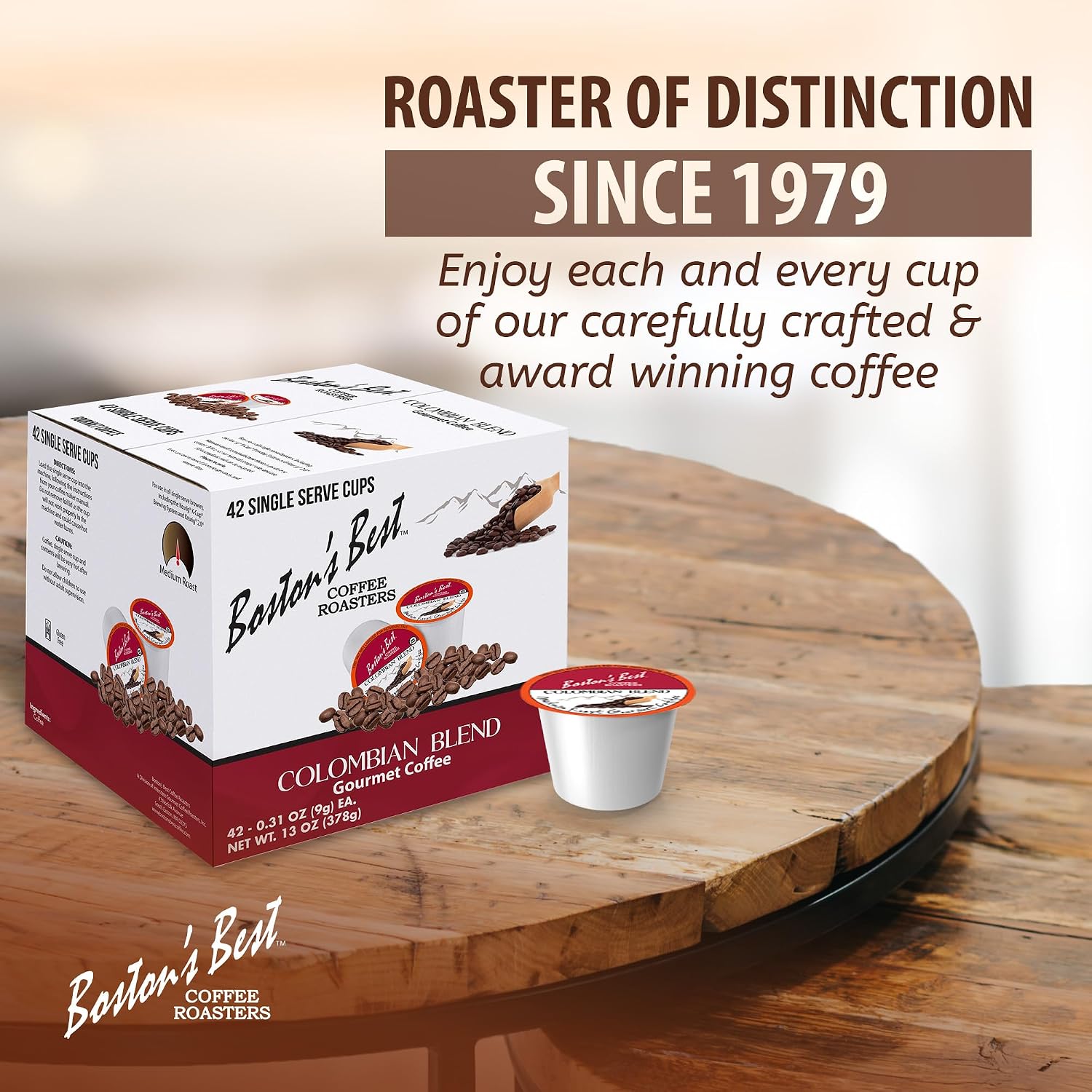 Boston’s Best - Aloha Coconut Flavored Delicious Gourmet Coffee Compatible with Keurig Coffee Maker, 1 Count (42 Single Serve Cups)