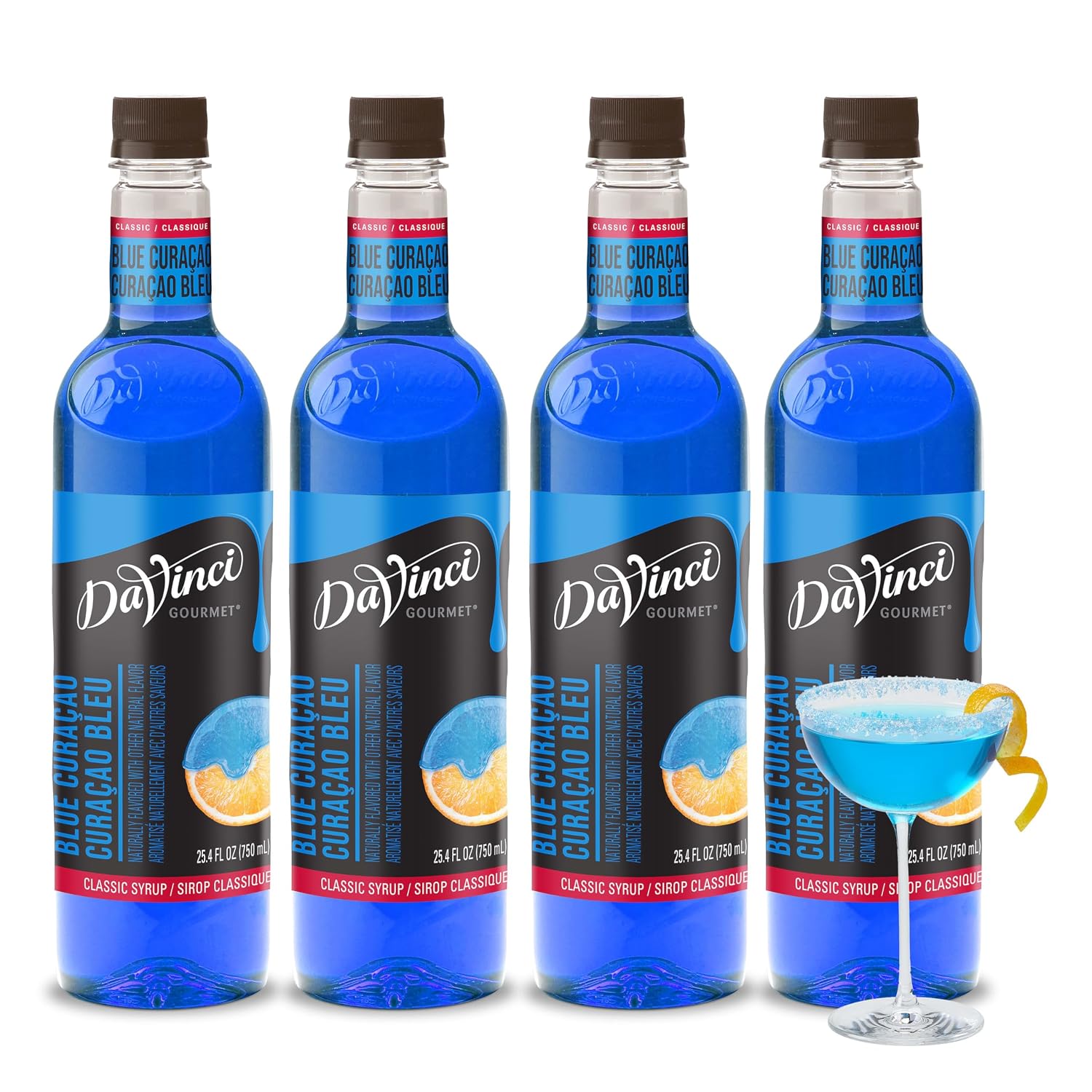 DaVinci Gourmet Classic Strawberry Syrup, 25.4 Fluid Ounces, Kosher, 1 Count