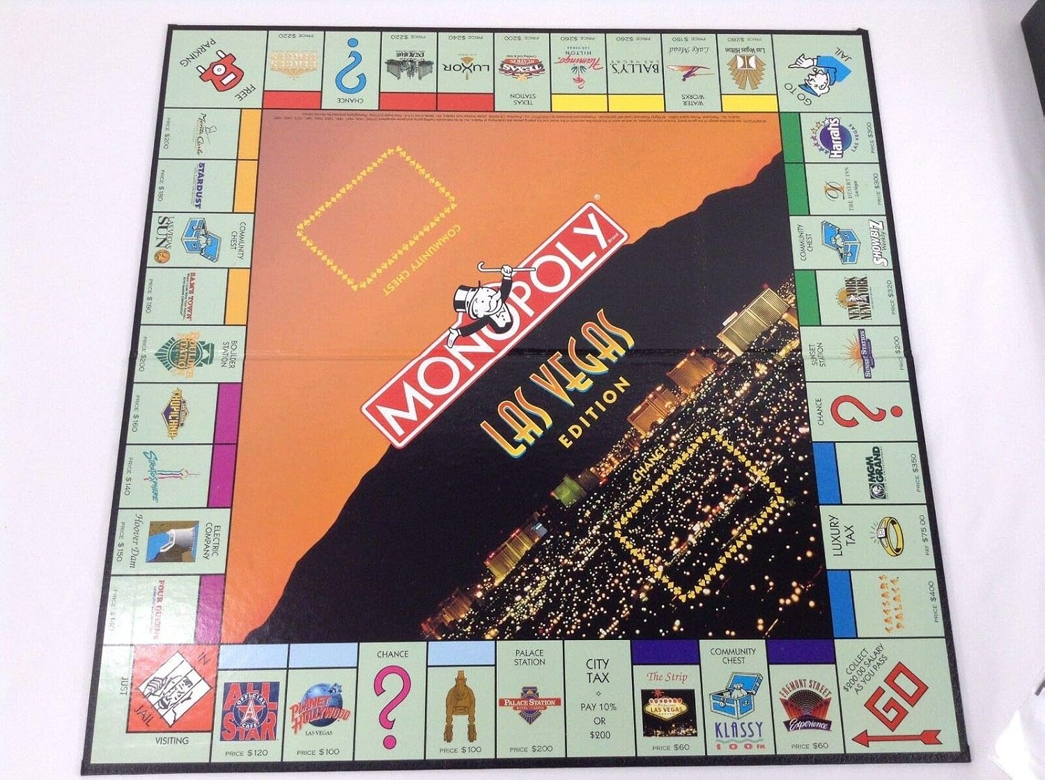Las Vegas Monopoly by USAopoly