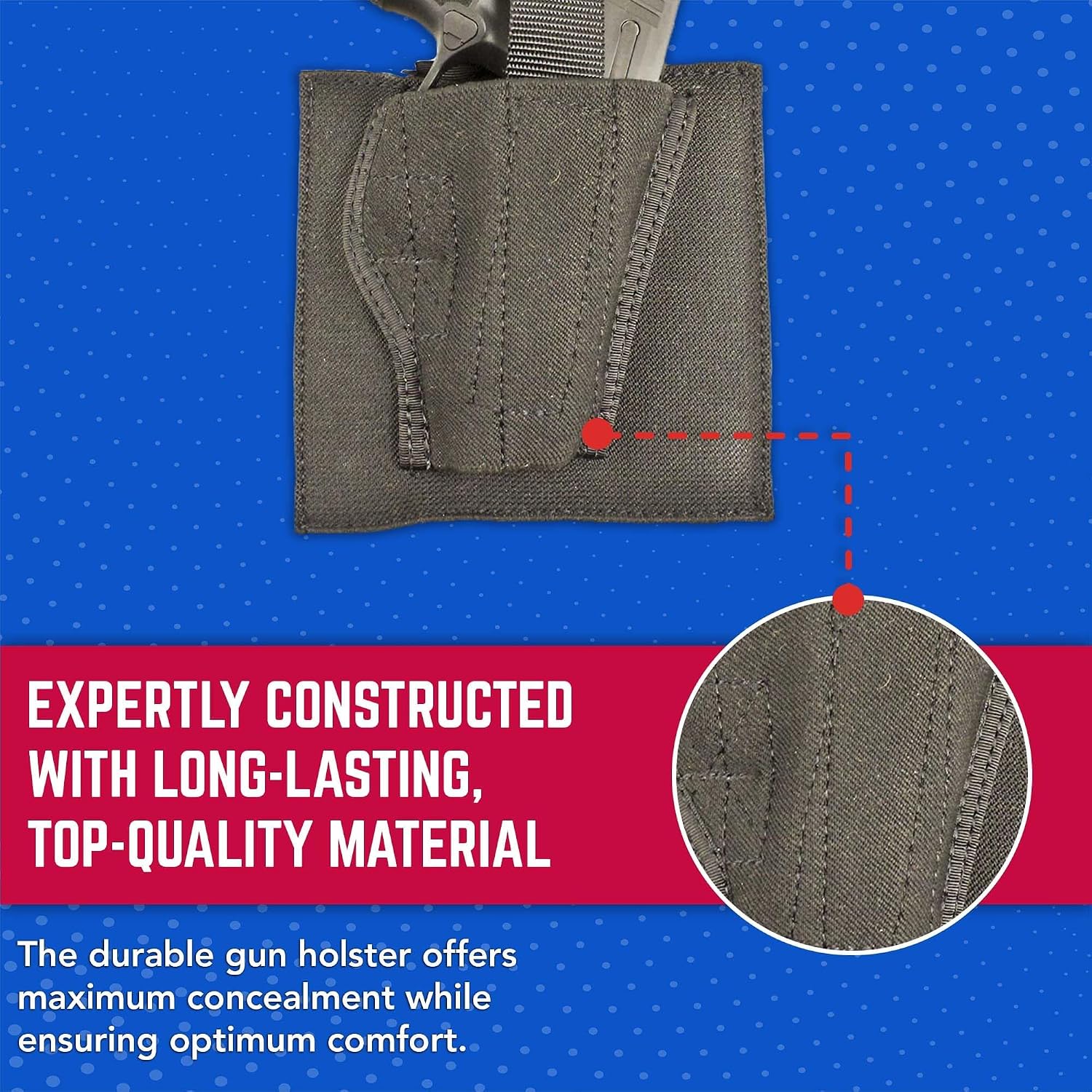 DeSantis Apache Ankle Holster - Compatible with the GLOCK 26/27/29/30/36/43, BRTA Nano, Sig P250/P320SC, S&W M&P CPT 9/40
