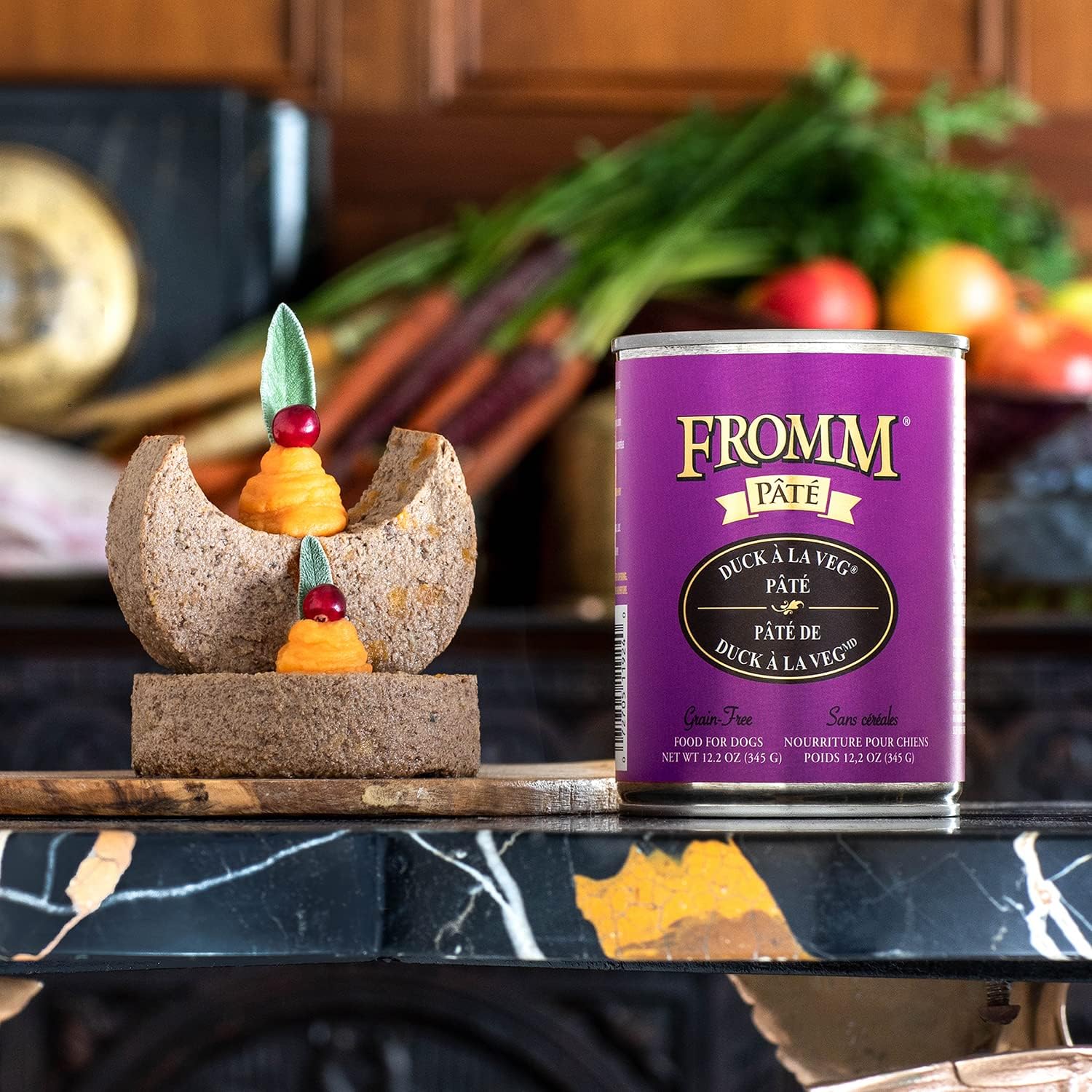 Fromm Venison & Lentil Pate Dog Food - Premium Wet Dog Food - Venison Recipe - Case of 12 Cans