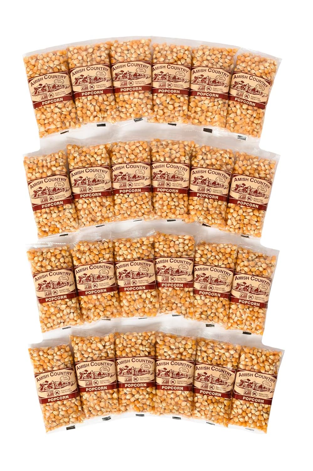 Amish Country Popcorn | 6 lb Bag | Mushroom Popcorn Kernels | Old Fashioned, Non-GMO and Gluten Free (Mushroom - 6 lb Bag)
