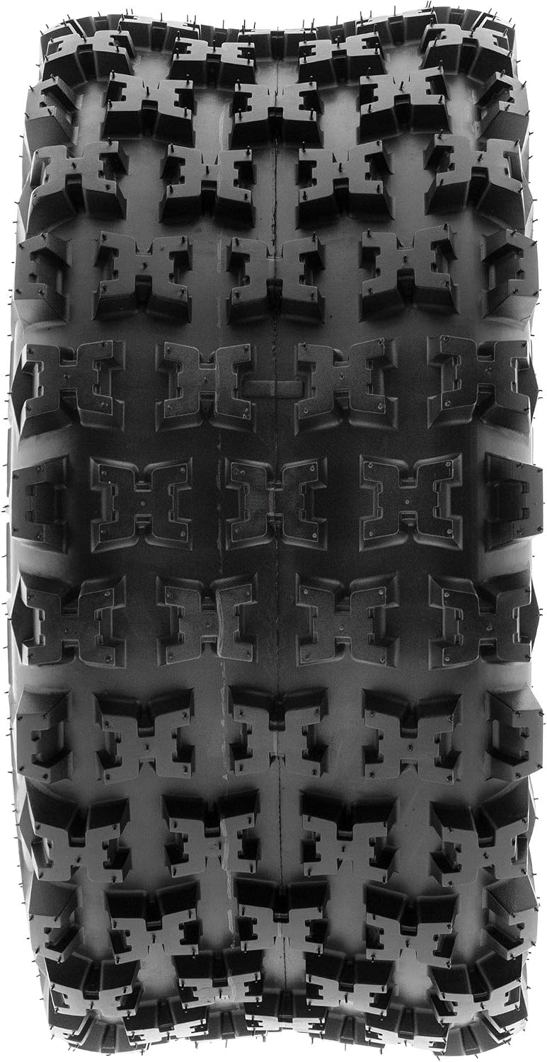 SunF XC ATV UTV Knobby Sport Tires 22x10-9,6 PR Tubeless A027, Set of 2