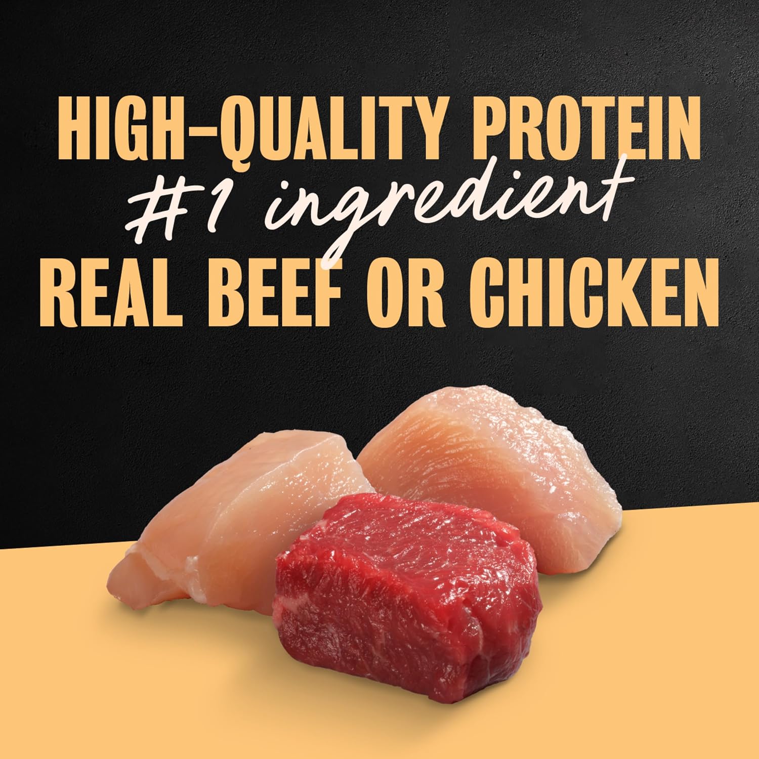 Cesar Classic Loaf Wet Dog Food, Meaty Selects, 3.5 oz, 12 Count, 2-Pack | Made in USA, Filet Mignon & Porterhouse Steak flavors, real beef #1 ingredient, no artificial flavors, easy peel trays